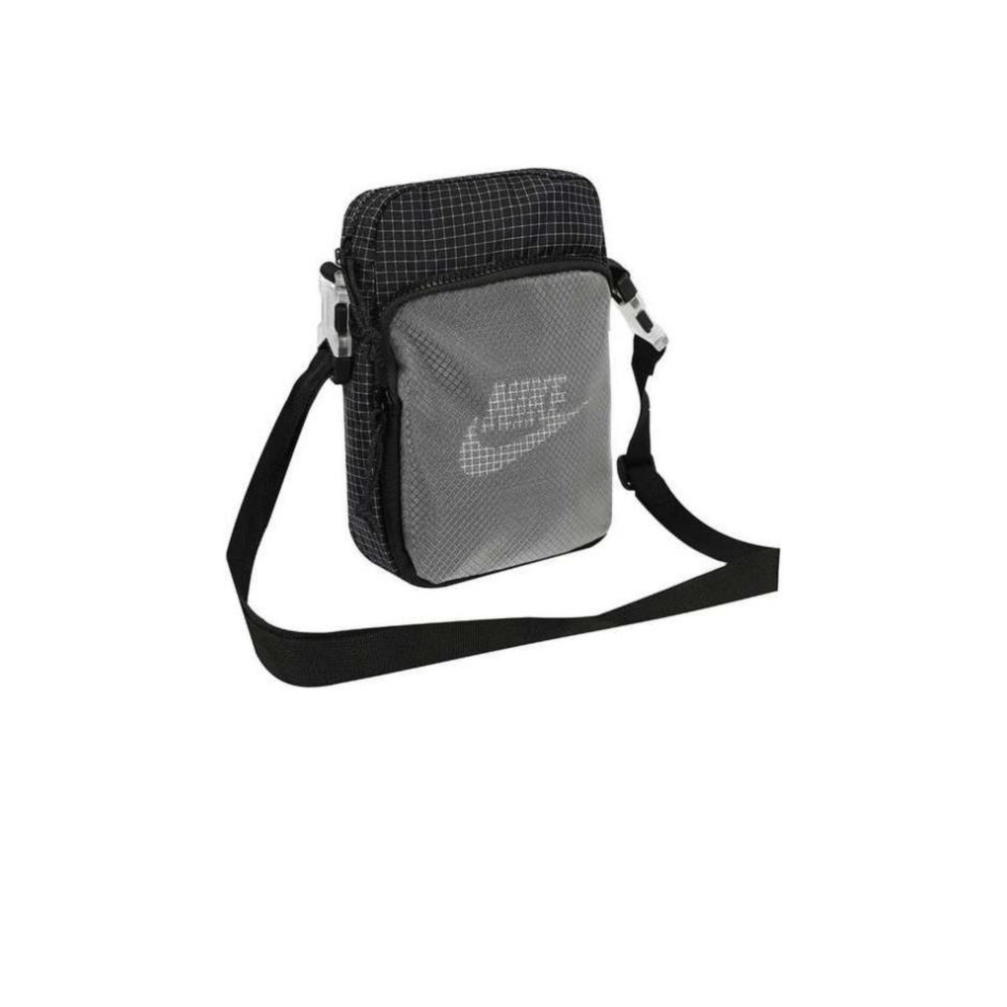 Nike Heritage Shoulder Bags Plaid Black