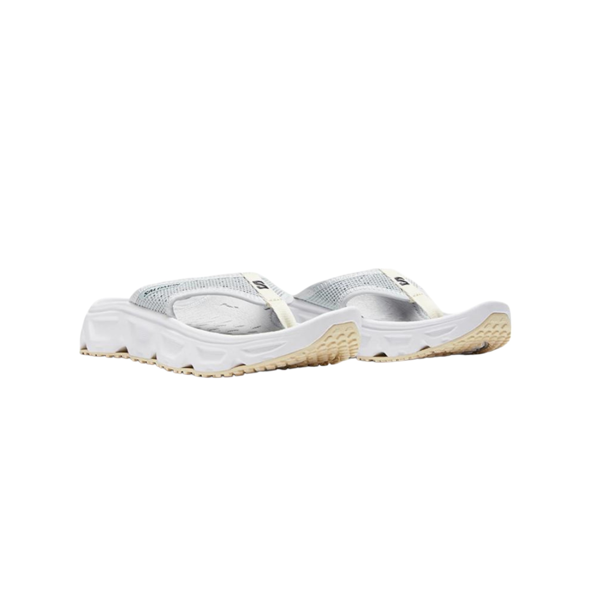 SALOMON Reelax Break 6.0 Slide Slippers Women's White/Gray