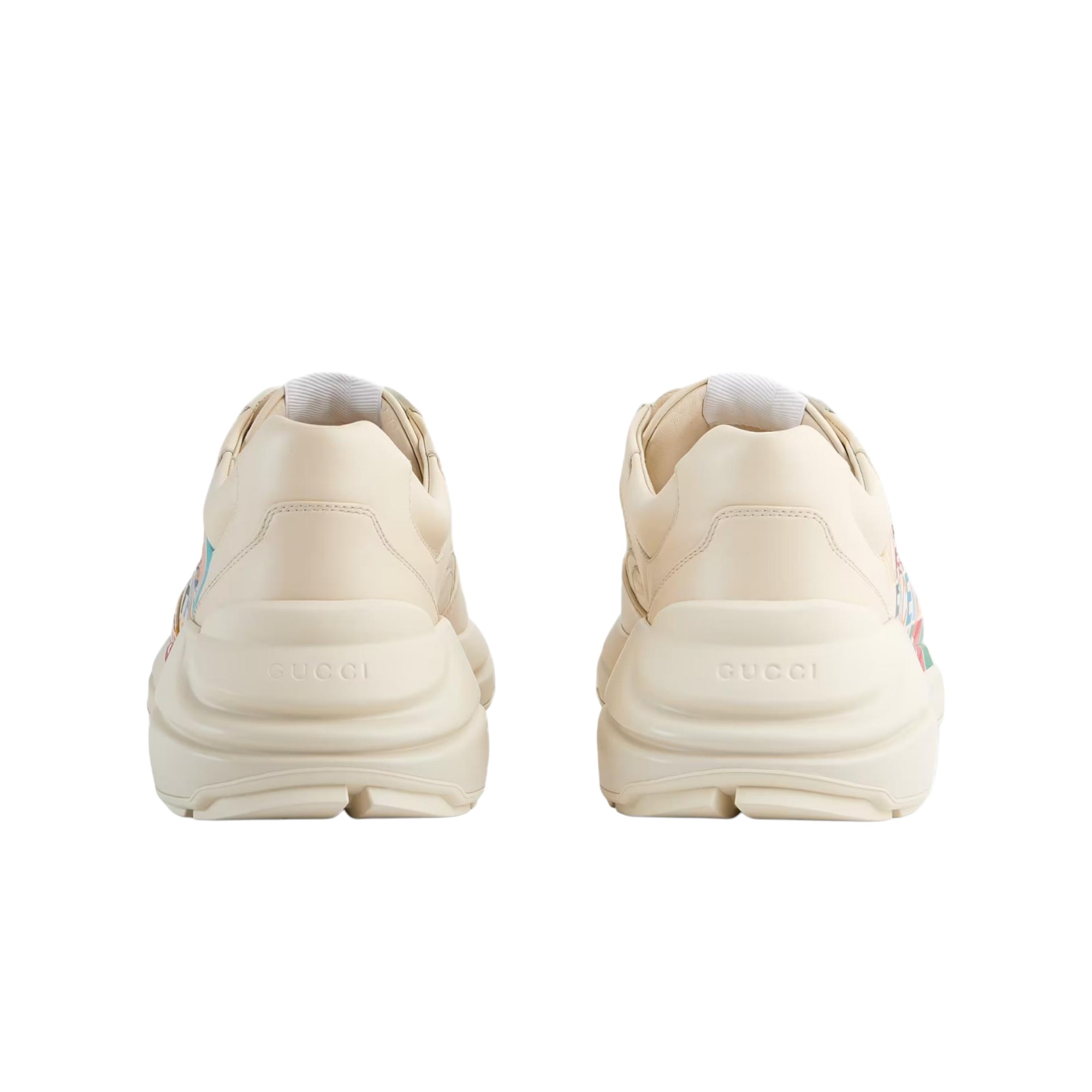 The North Face X GUCCI Rhyton Casual Shoes Men Low-Top White