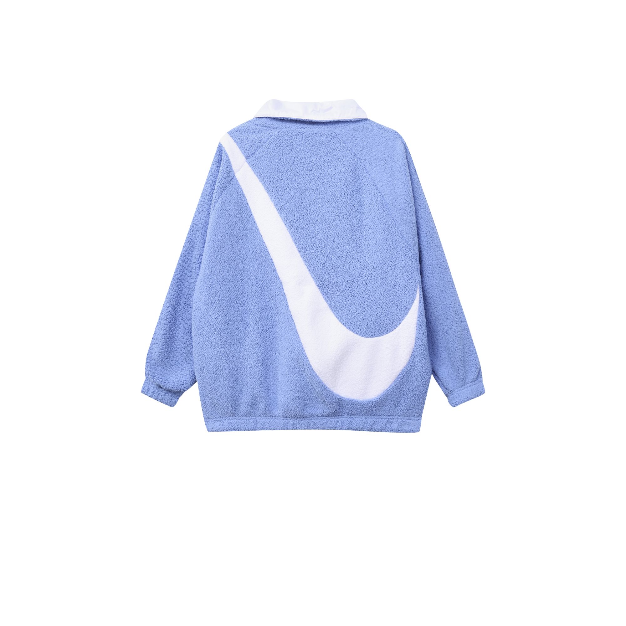 Nike Velvet Jackets Women's Blue