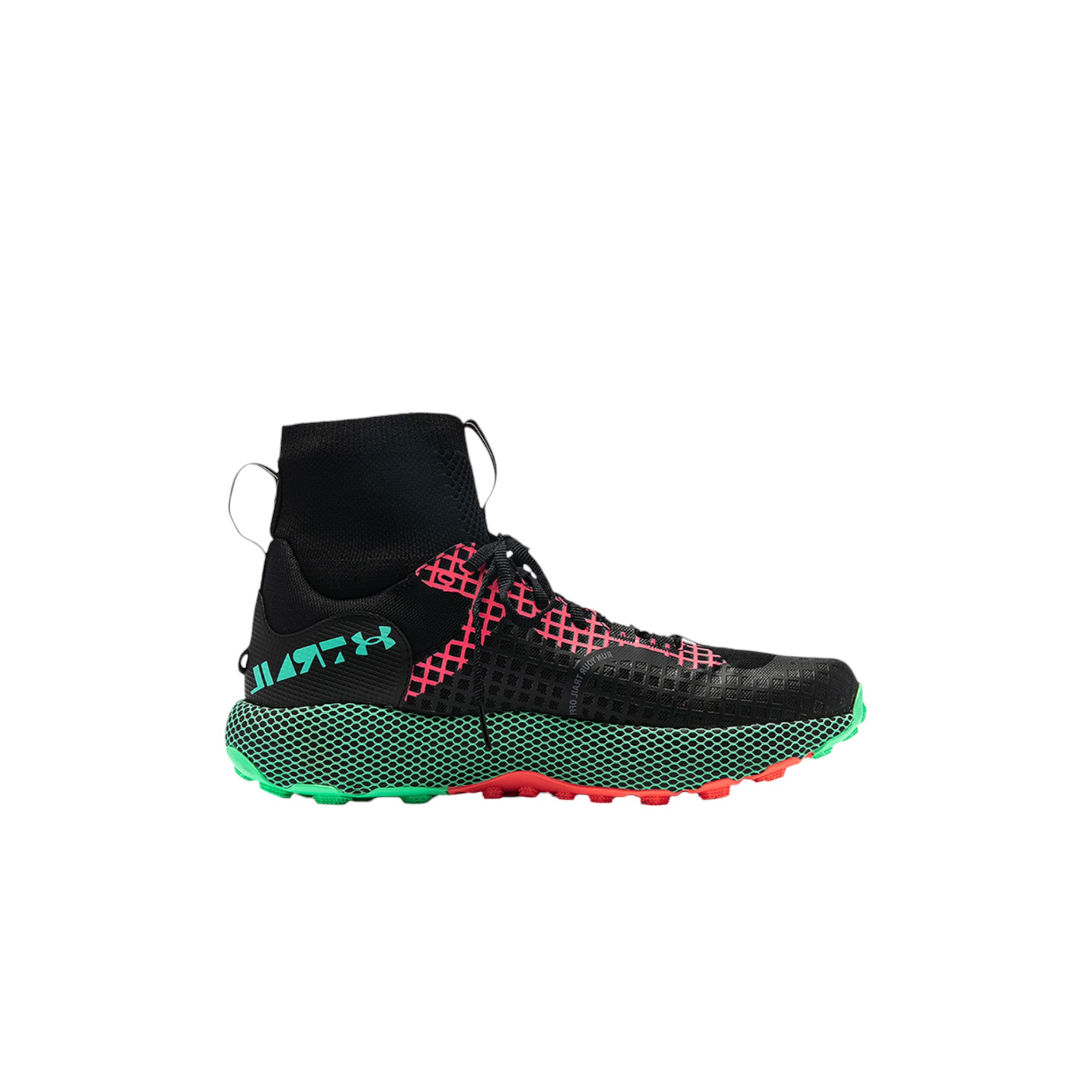 Under Armour HOVR Running Shoes Men High-Top Black/Green