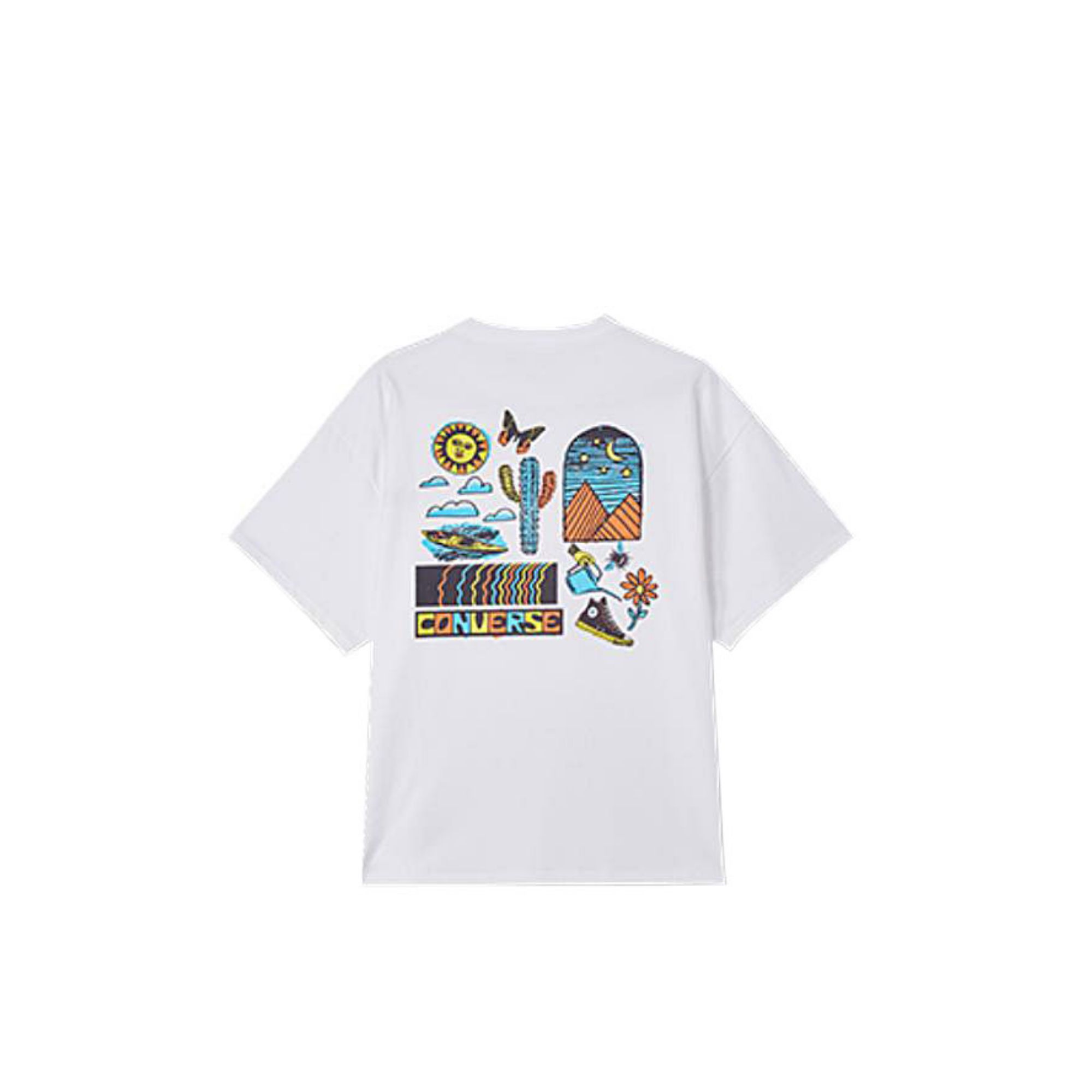 Converse T-Shirts Men White