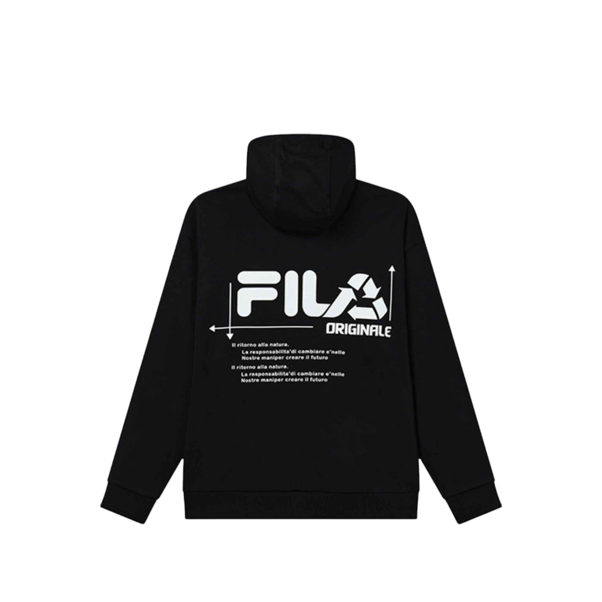 FILA Sweatshirts Men Jet Black