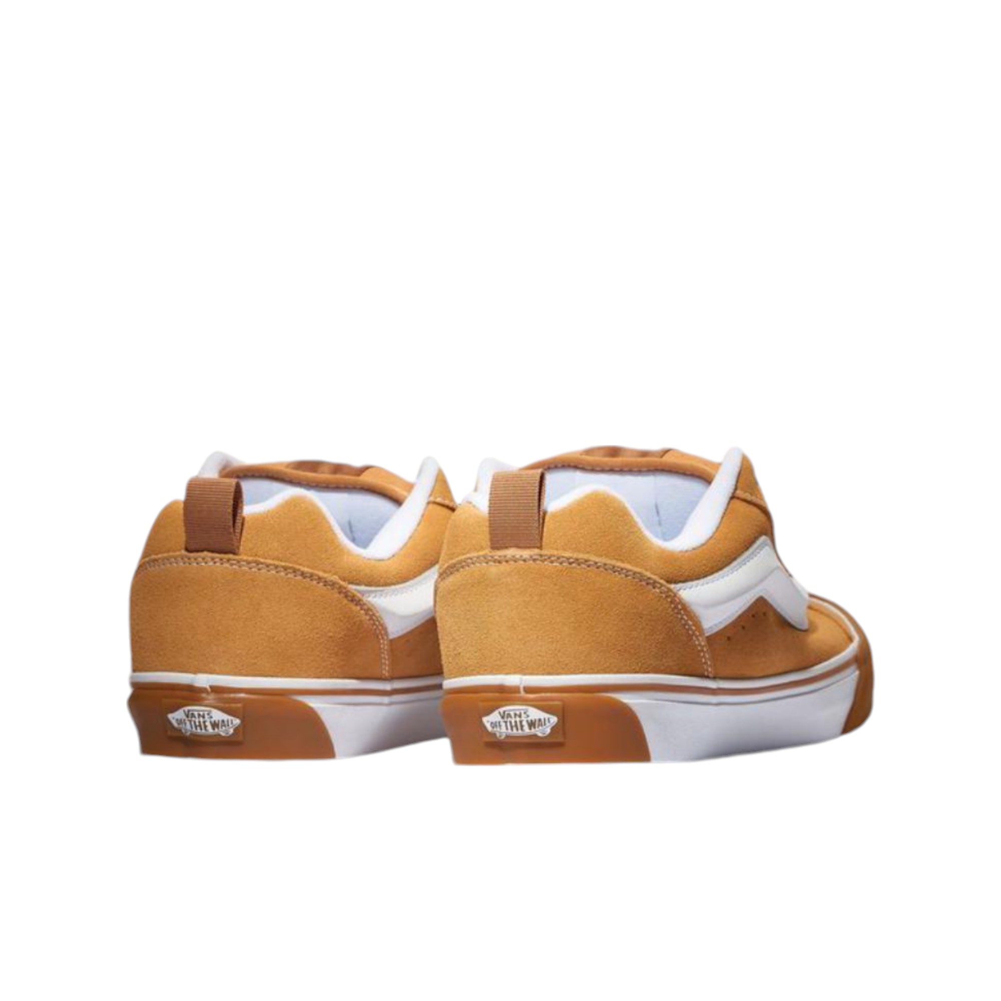 Vans Knu Skool Skateboard Shoes Men Low-Top Yellow