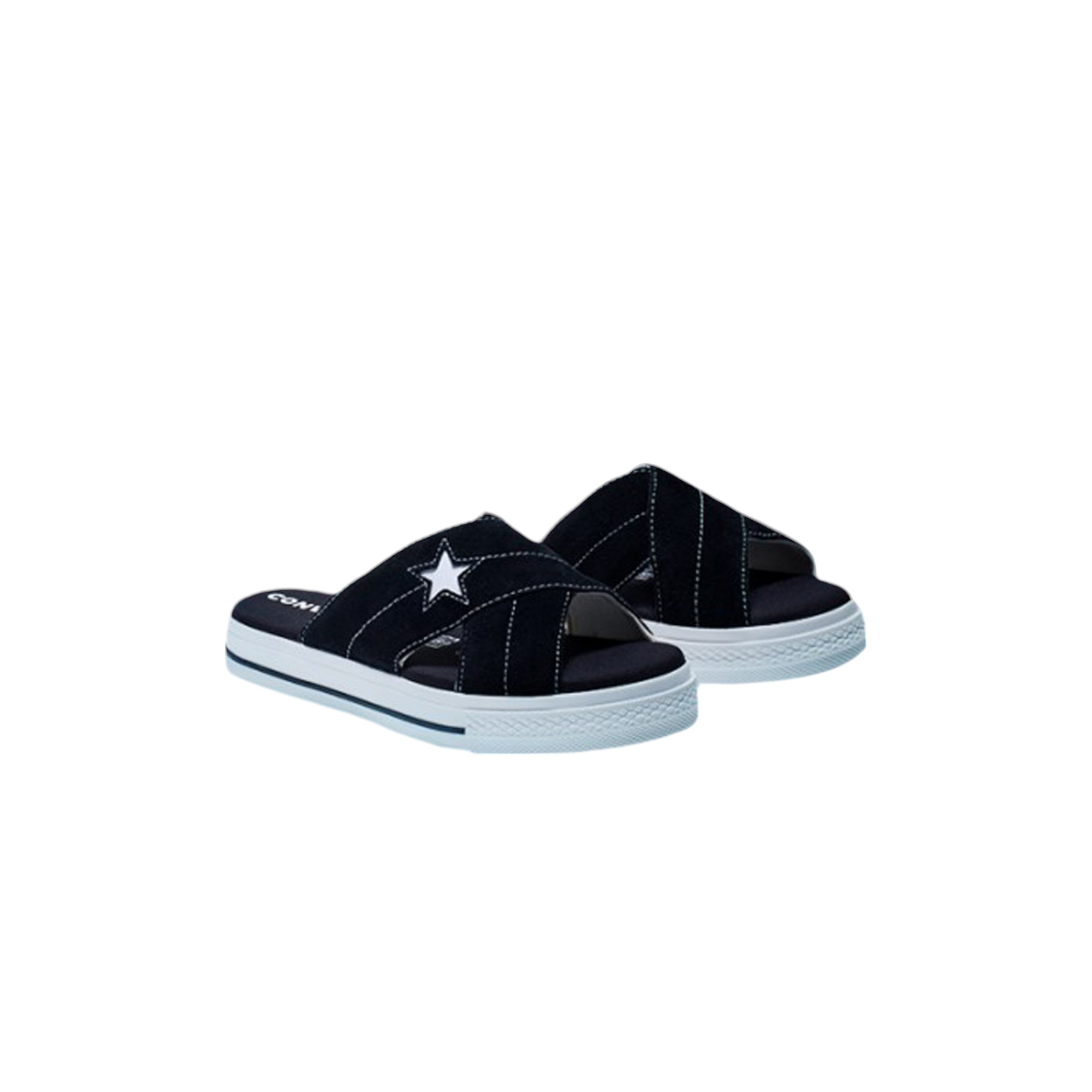 One Star Sandal Women's Converse Slip 'Black White' Women's