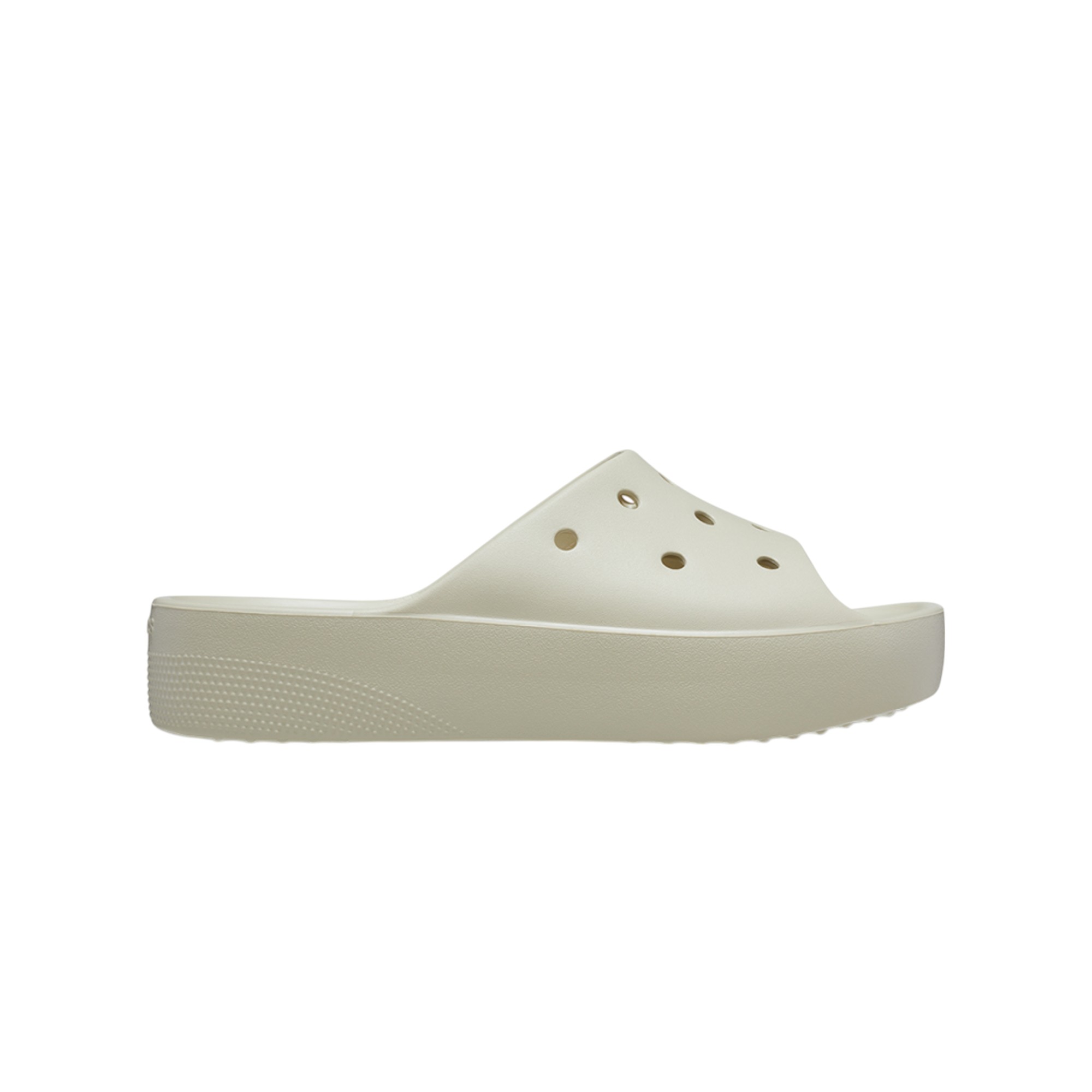 Crocs Women's Classic Platform Slide 'Bone'