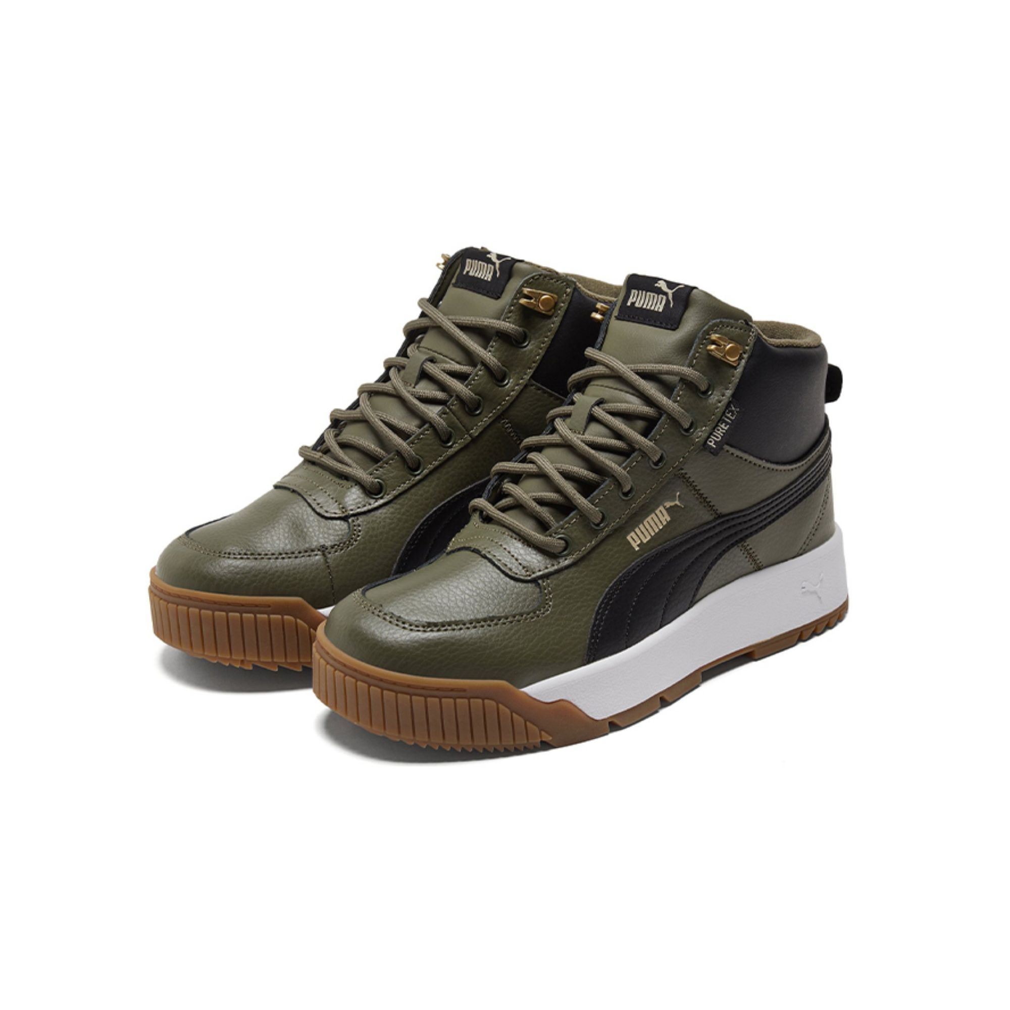 PUMA Tarrenz SB Skateboard Shoes Unisex High-Top Green