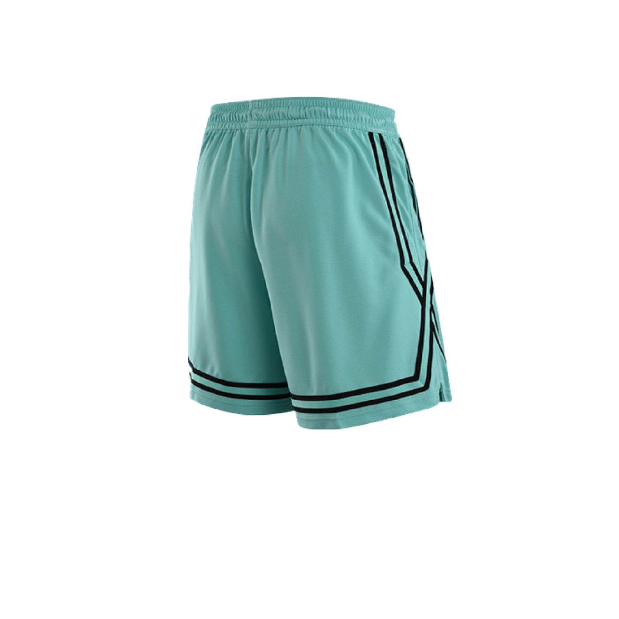 Nike Dri-Fit Wnba Striped Colorblock Quick-Dry Shorts 'Mint Green'