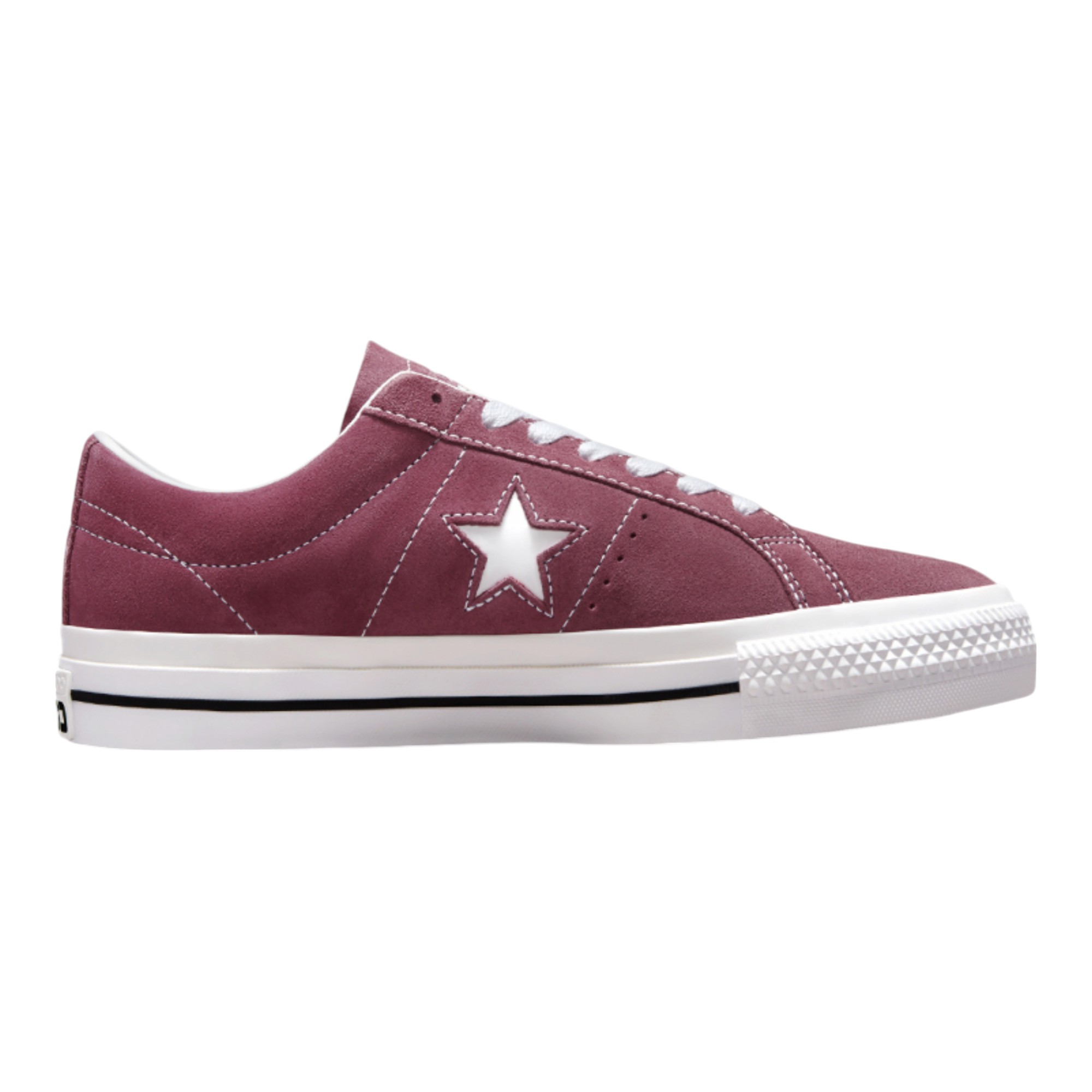 Converse One Star Skateboard Shoes Unisex Low-Top Rose Red