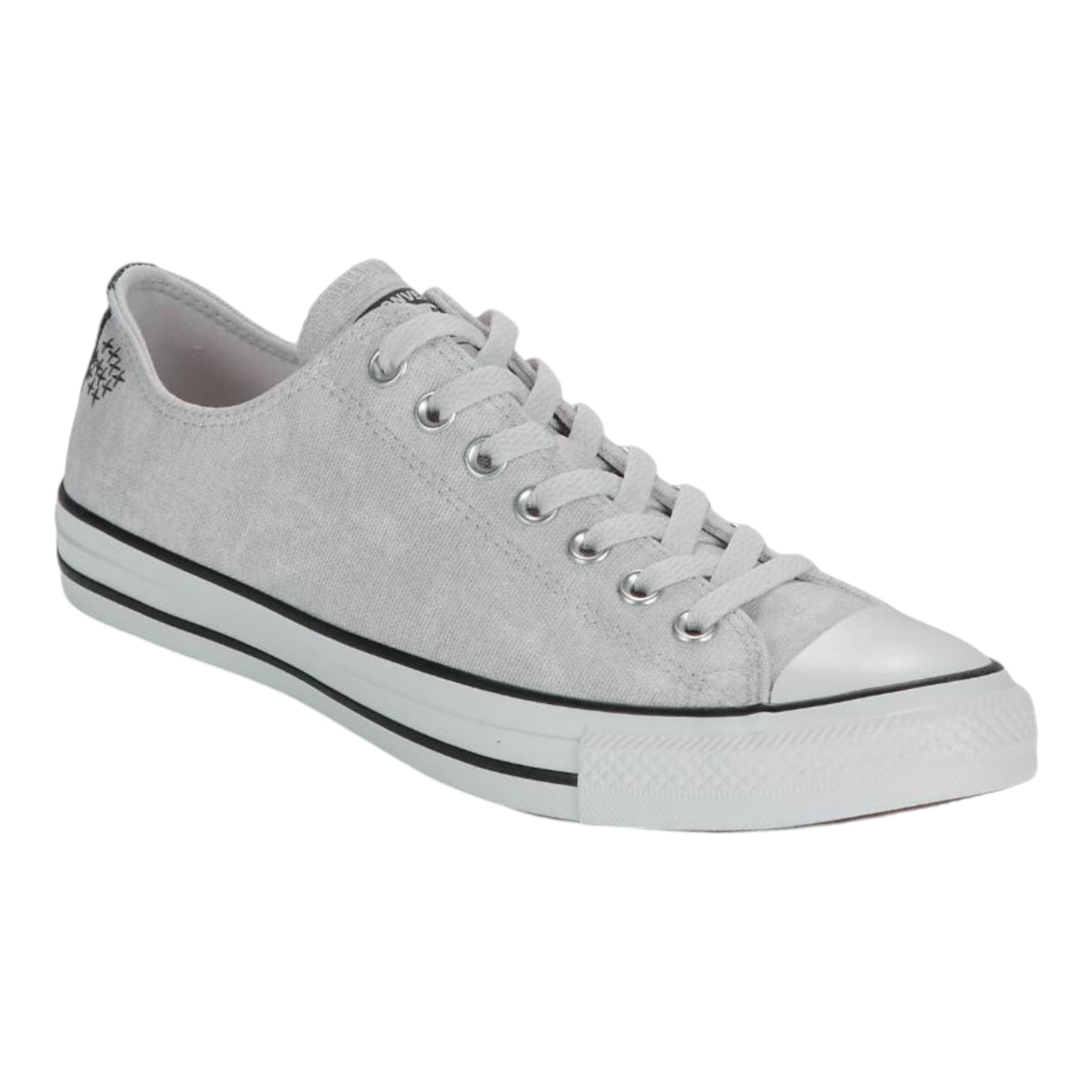 Converse Chuck Taylor All Star Canvas Shoes Men Low-Top Gray