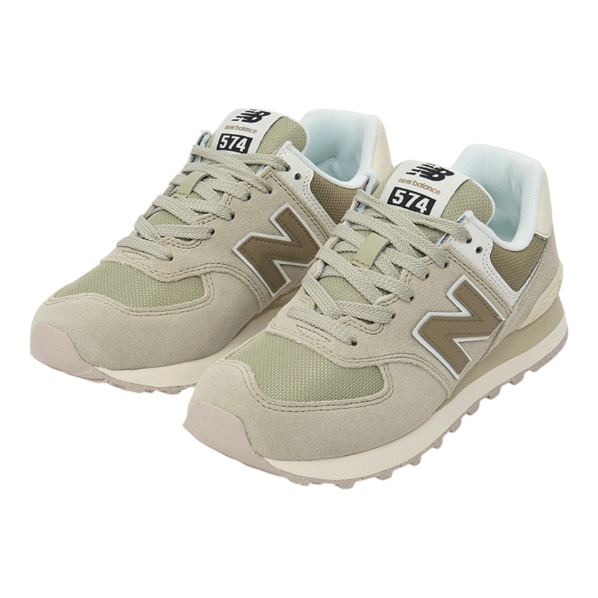 New Balance 574 Women's 'Olivine Dark Stoneware'