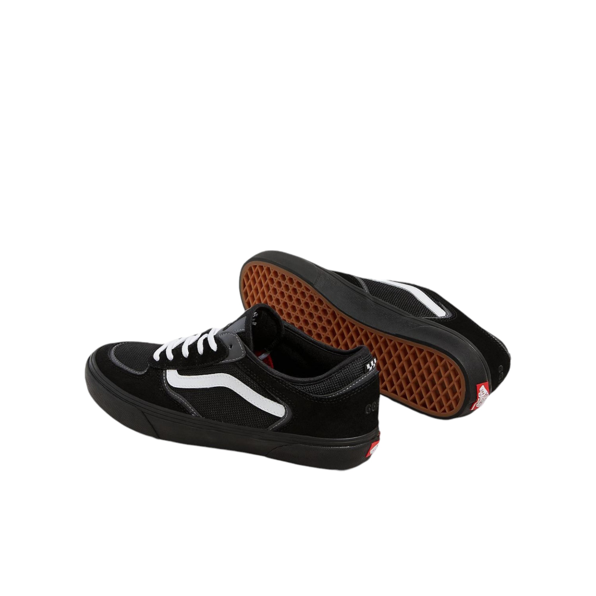 Vans Skate Rowley Skateboard Shoes Men Low-Top Black