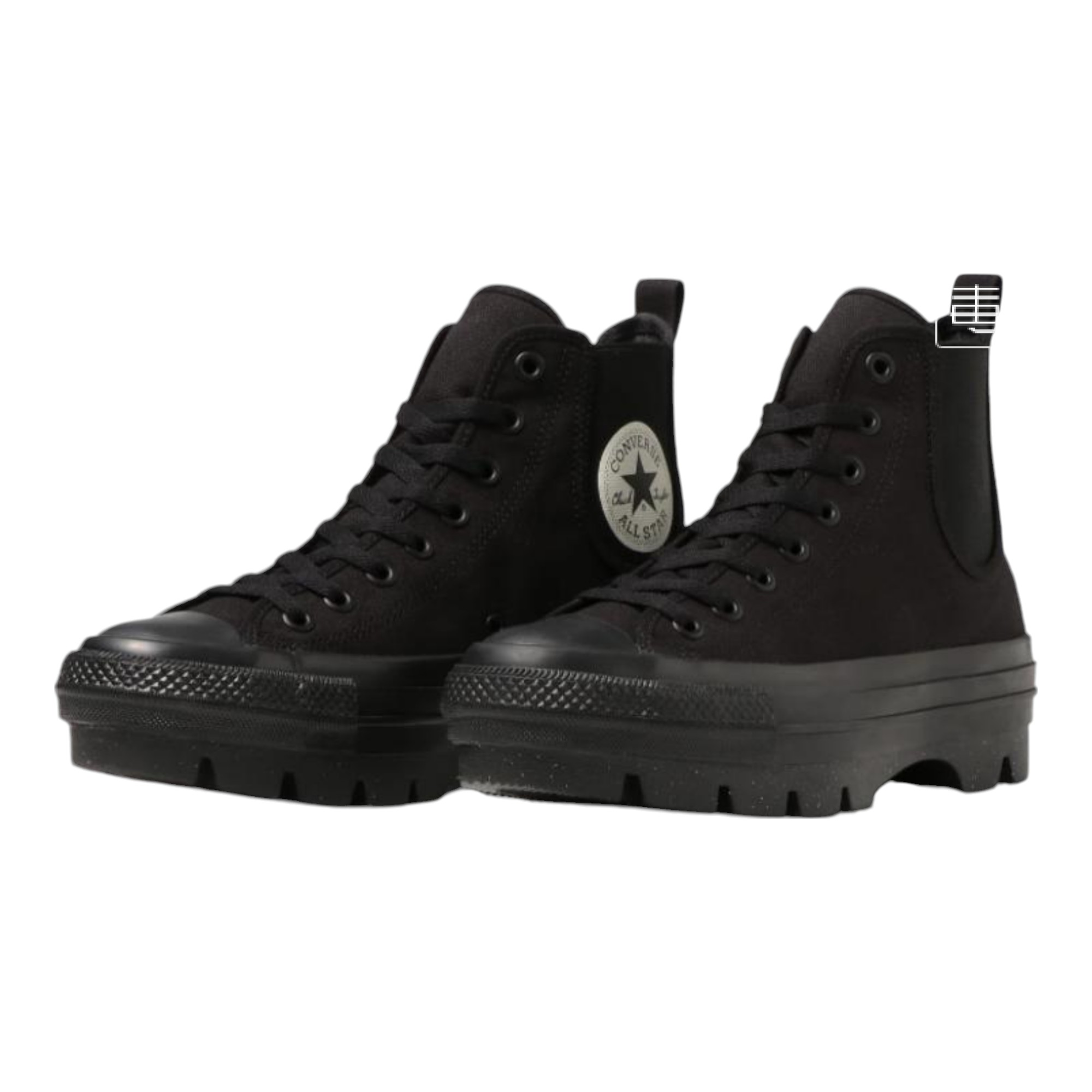 Converse All Star Canvas Shoes Unisex High-Top Black