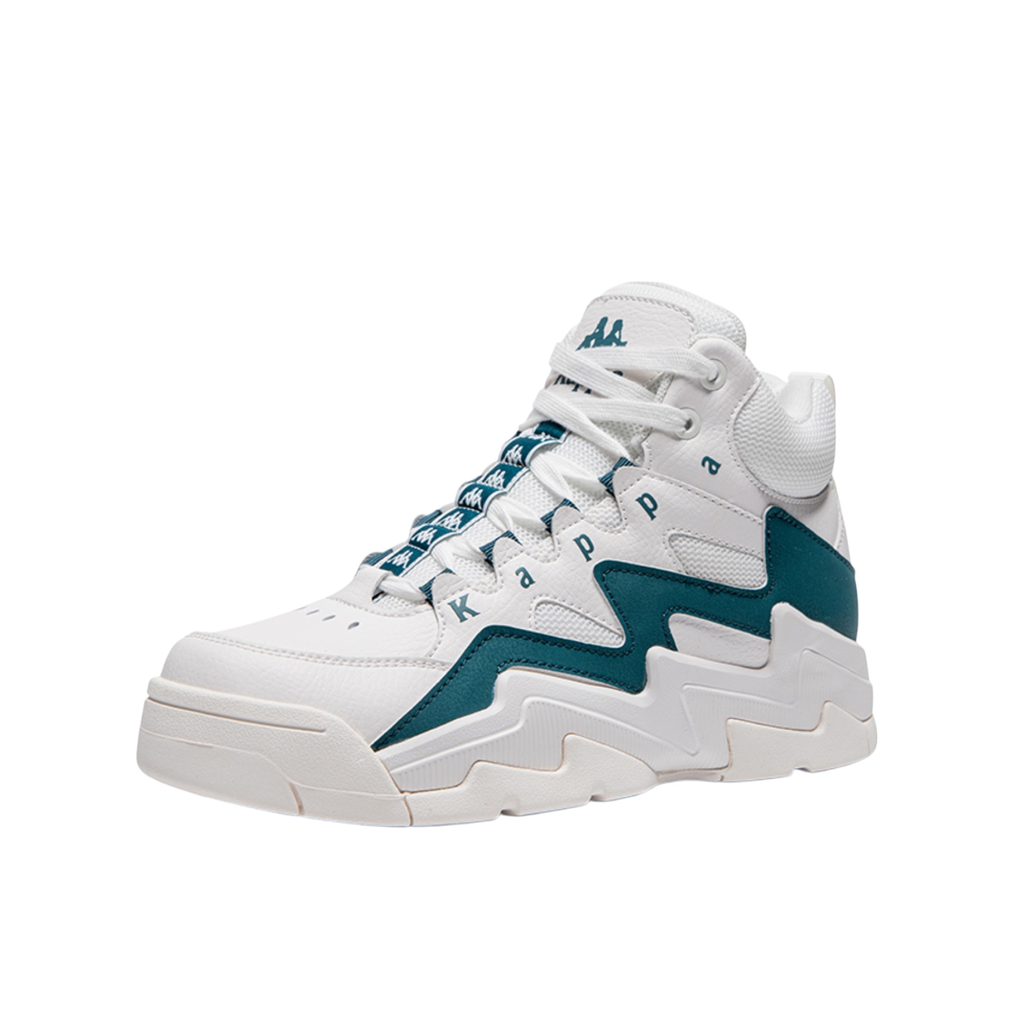 Kappa Skateboard Shoes Women's High-Top White