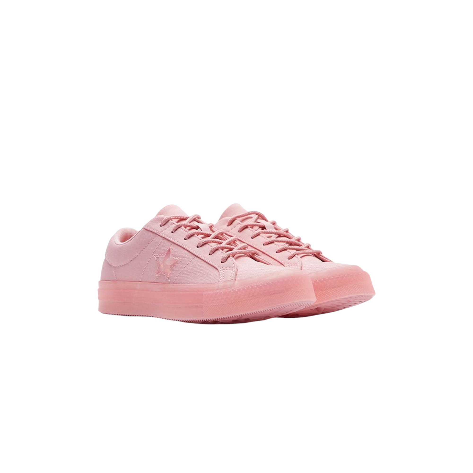 Converse One Star Canvas Shoes Women's Low-Top Pink