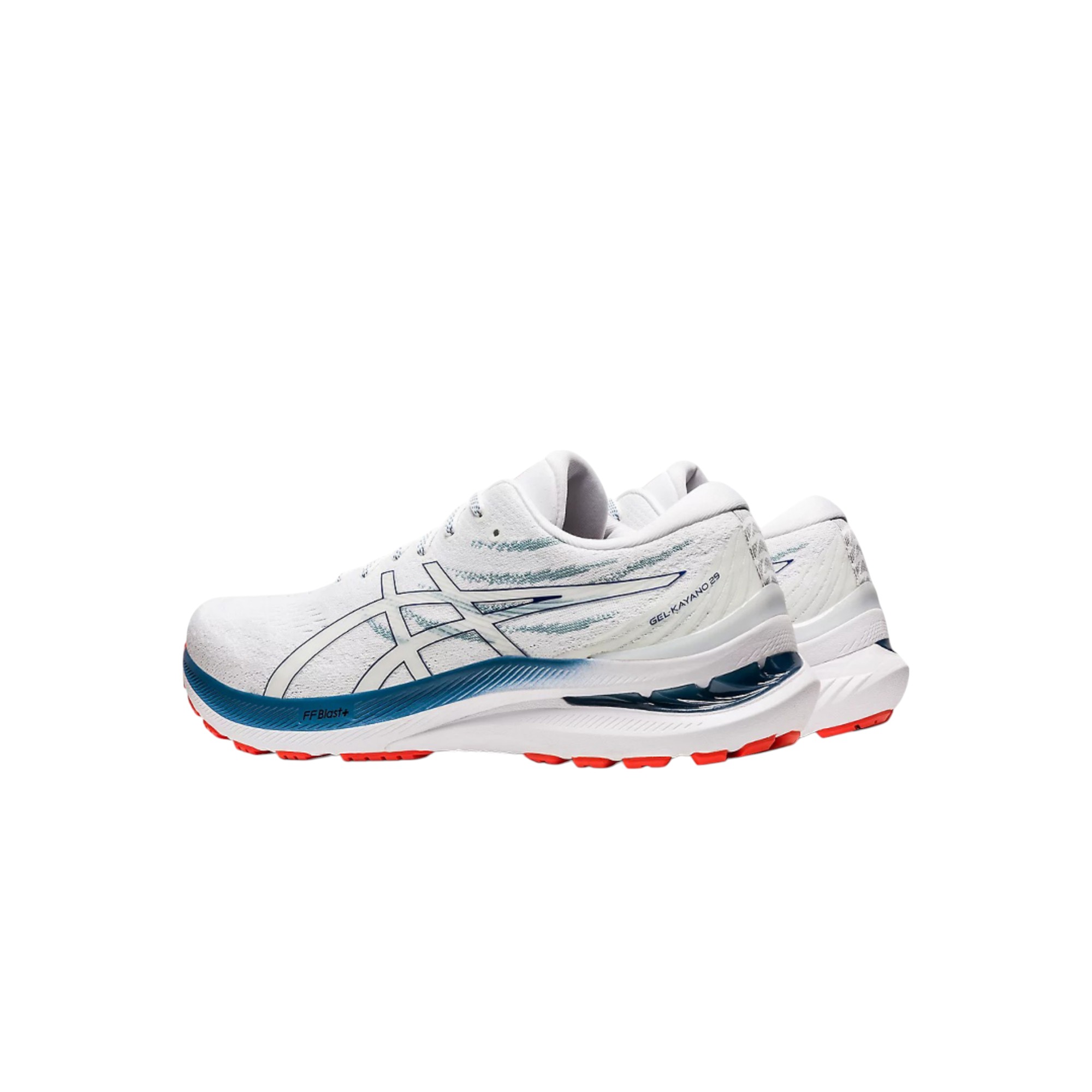 Asics Gel-Kayano 29 White Deep Ocean