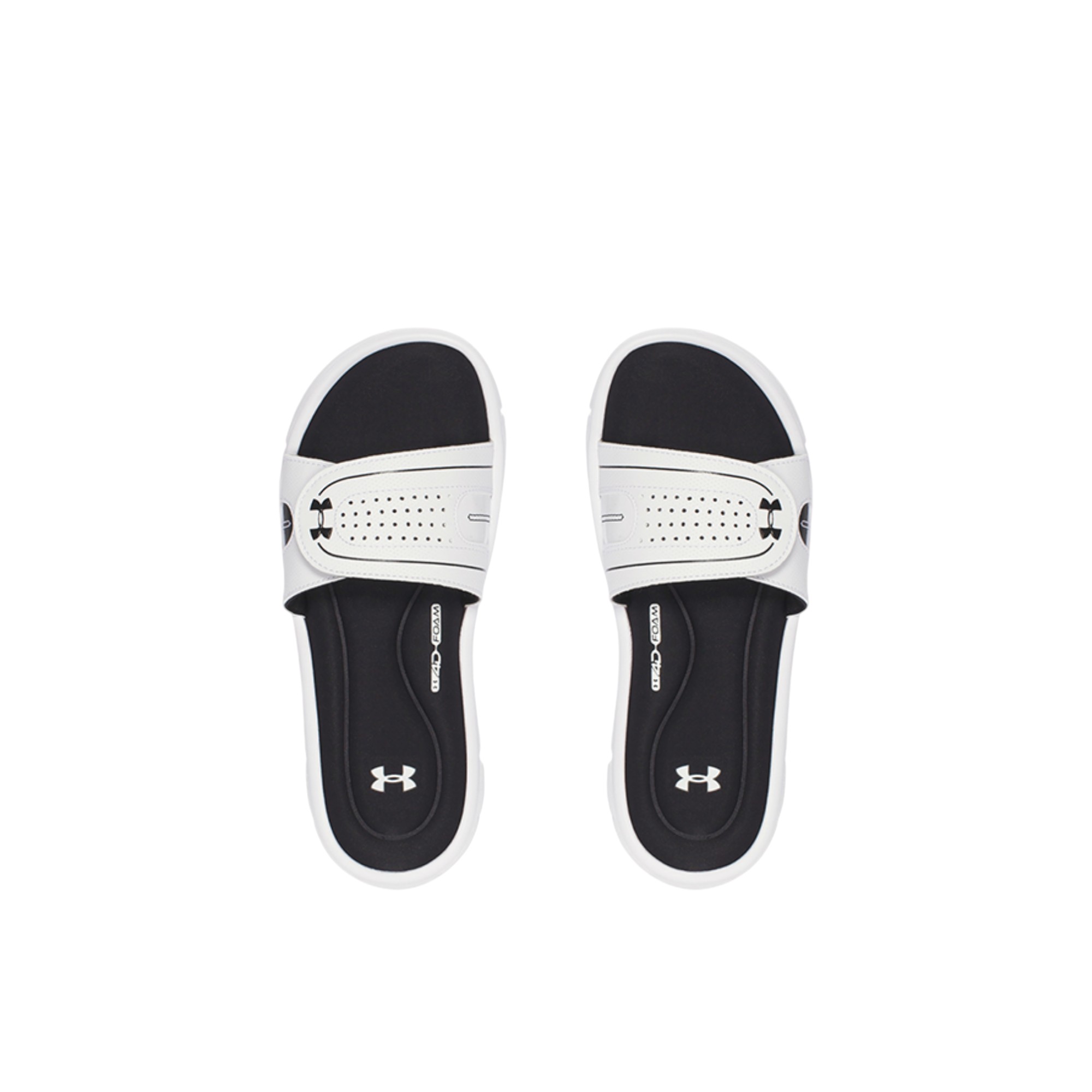 Under Armour Ignite Series Slide Slippers Women's Black/White