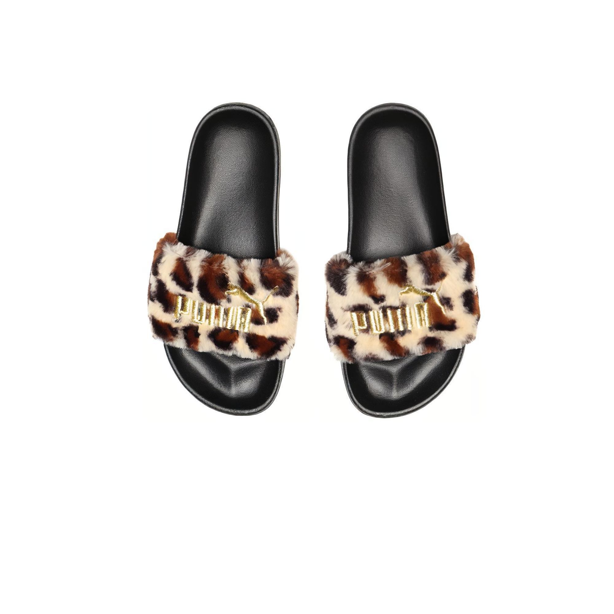 PUMA Leadcat Slide Slippers Women's Leopard