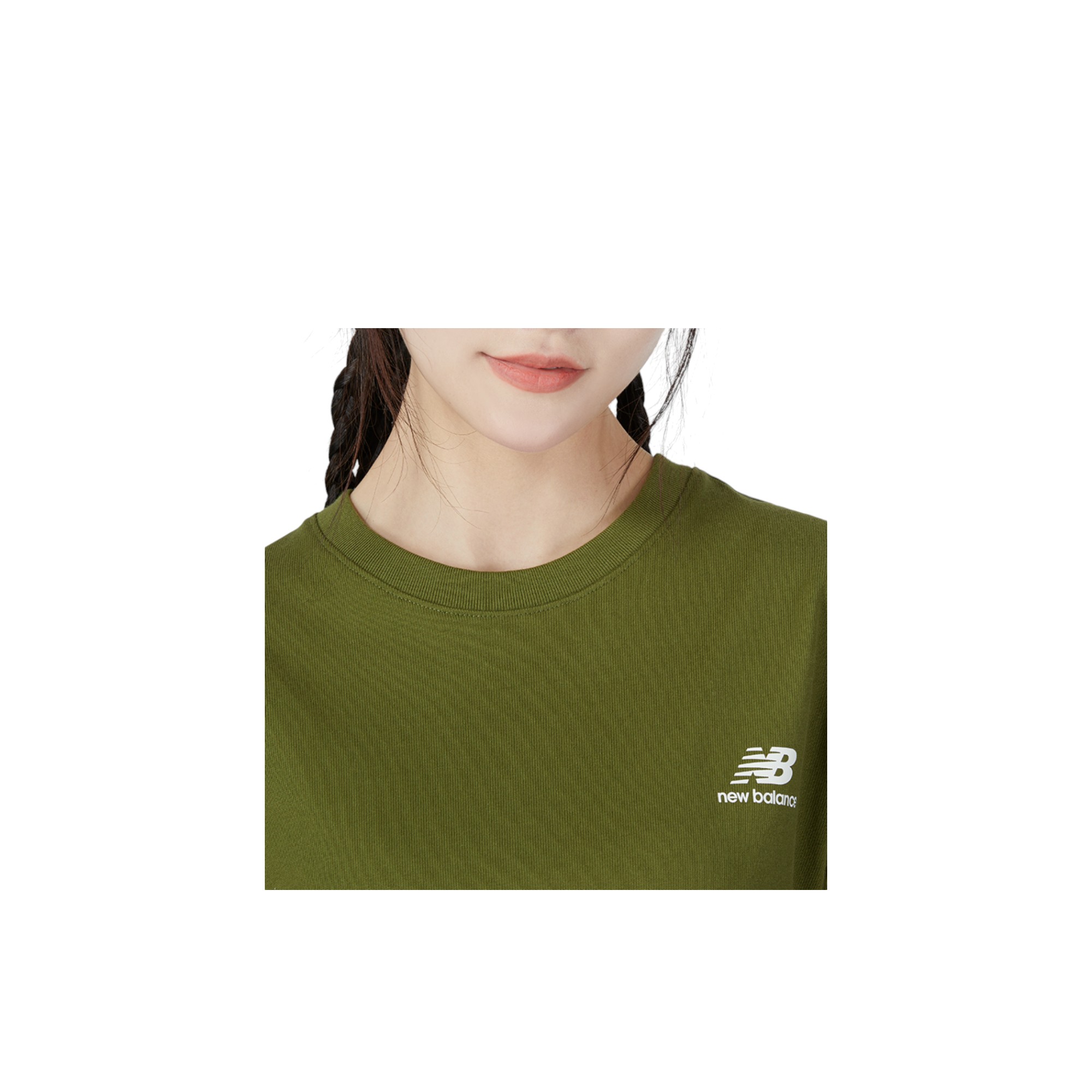 New Balance T-Shirts Women's Green