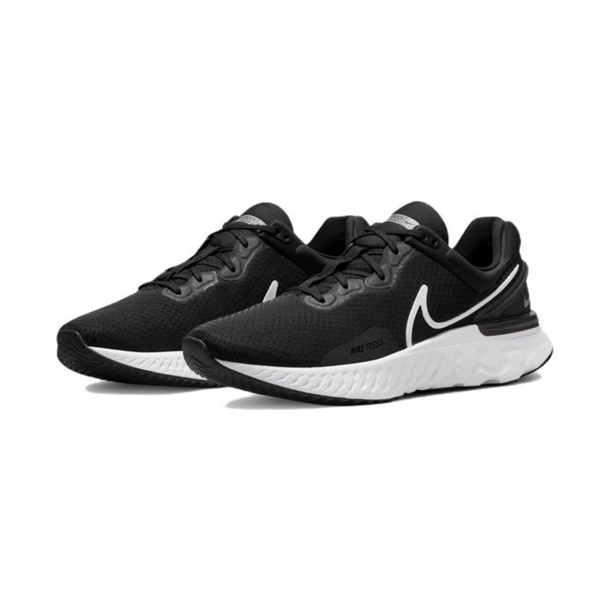 Nike React Miler 3 Black White