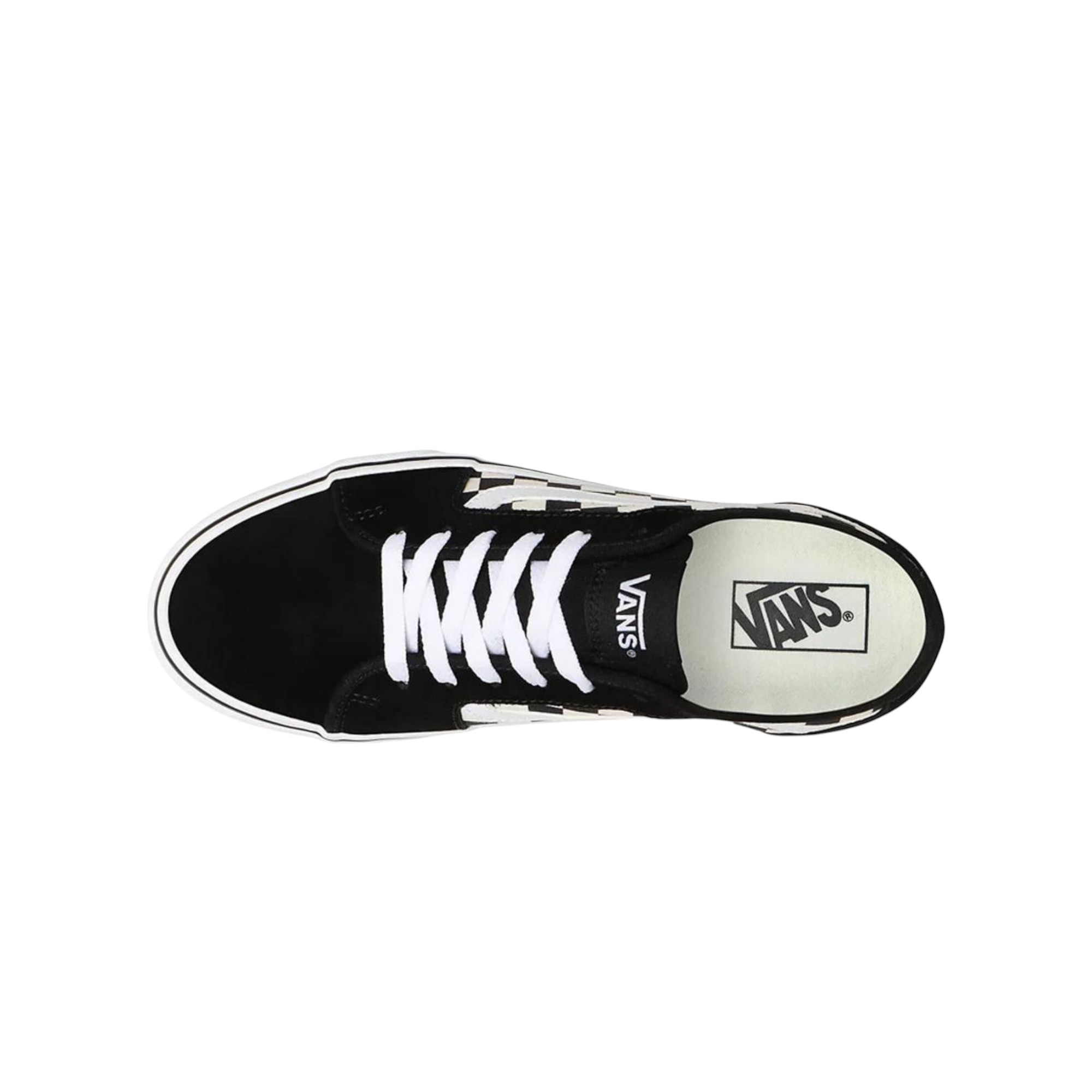 Vans Filmore Skateboard Shoes Unisex Low-Top Black/White