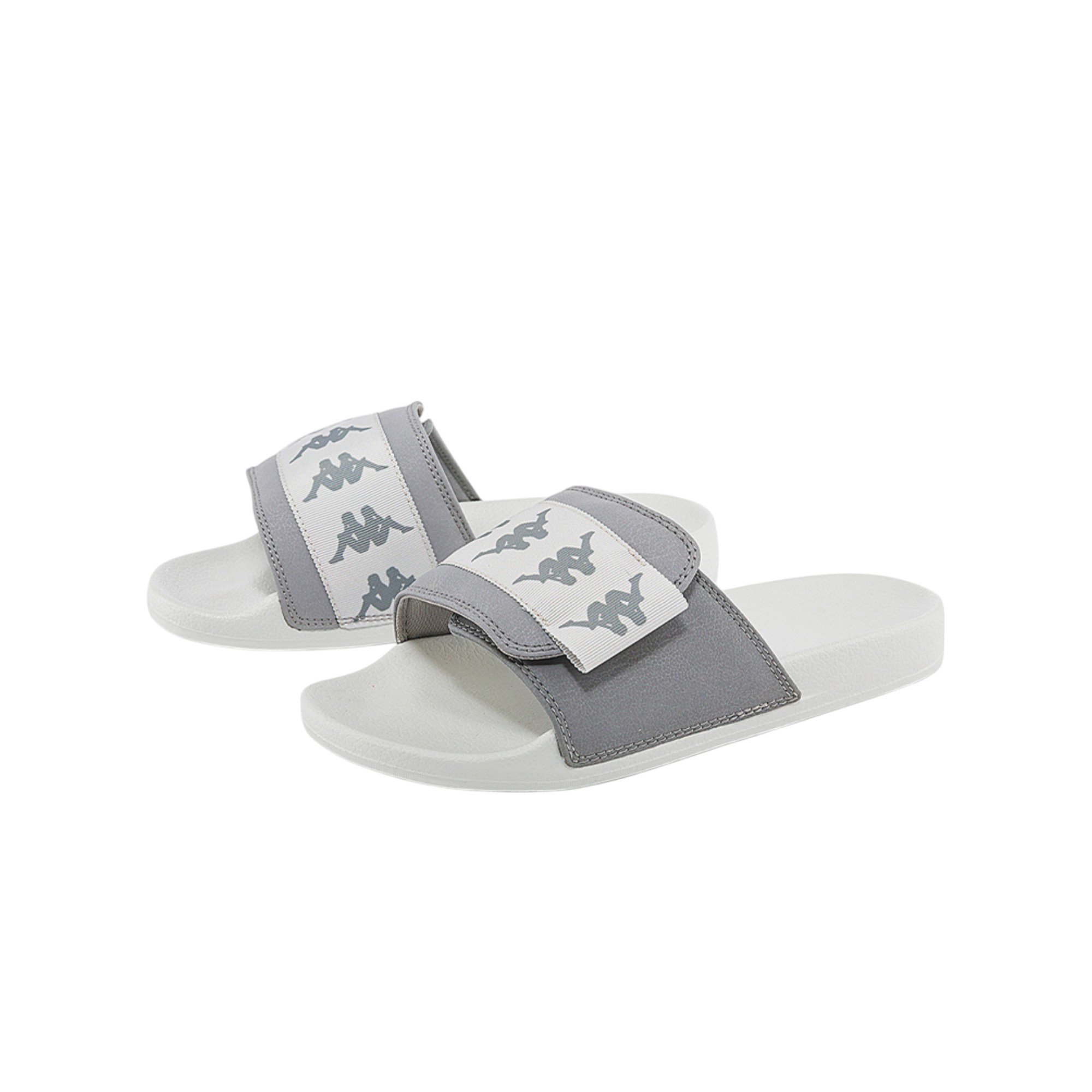 Kappa Slide Slippers Unisex Gray