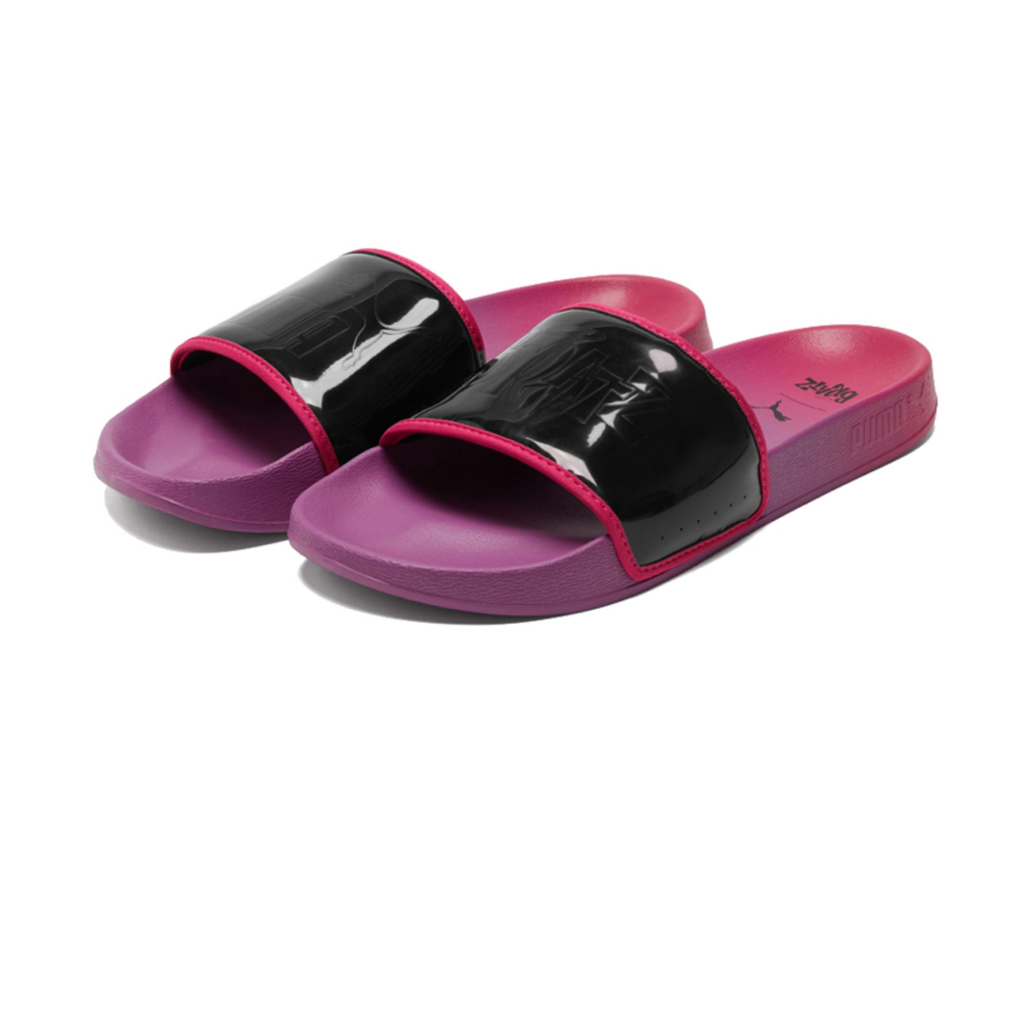 PUMA Leadcat Slide Slippers Women's Black/Purple