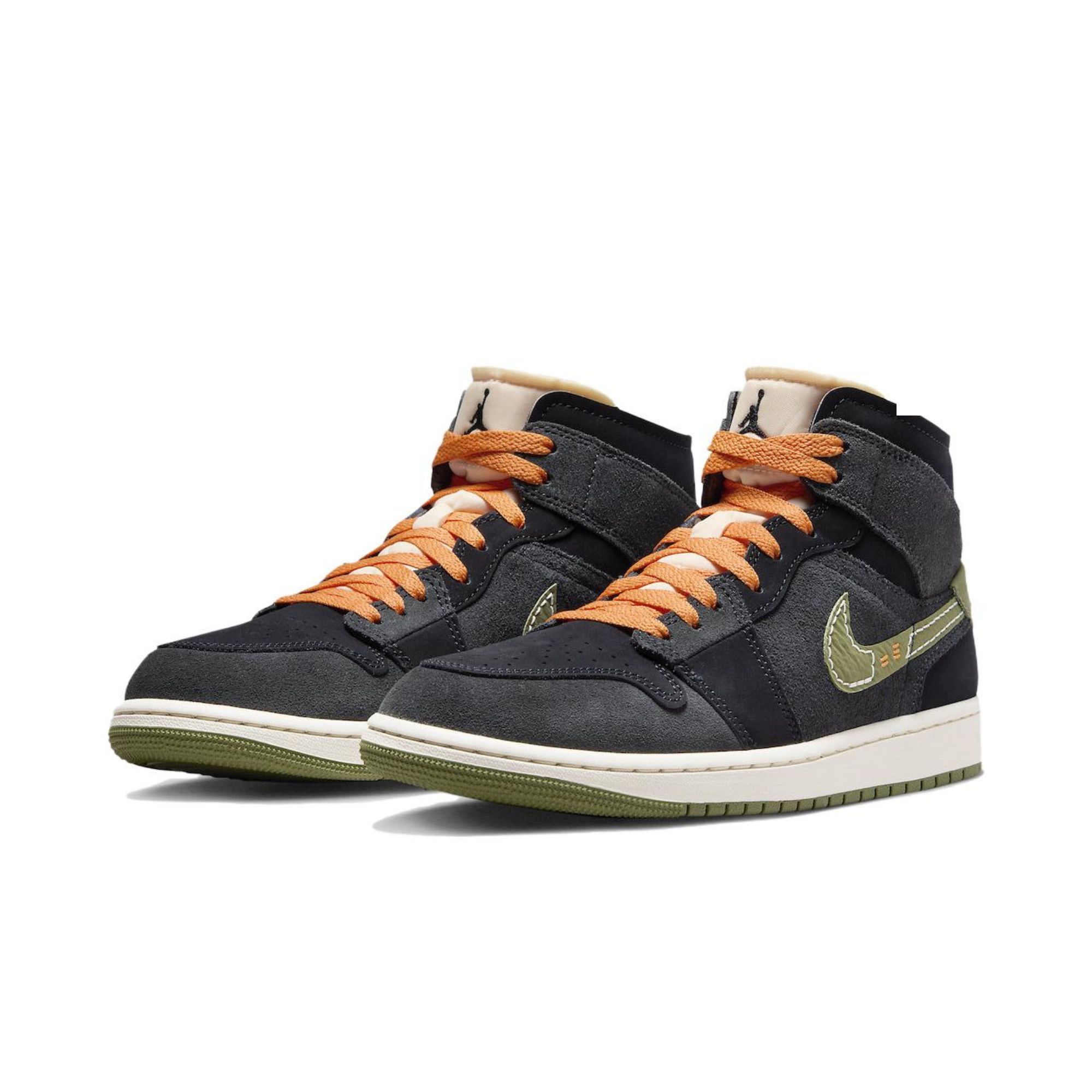 Jordan 1 Mid SE Craft Anthracite Light Olive