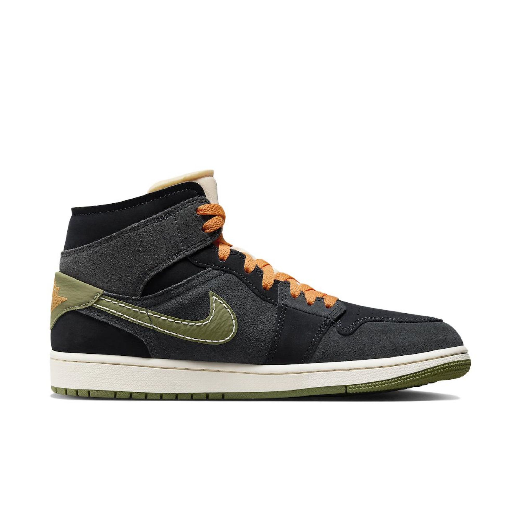 Jordan 1 Mid SE Craft Anthracite Light Olive