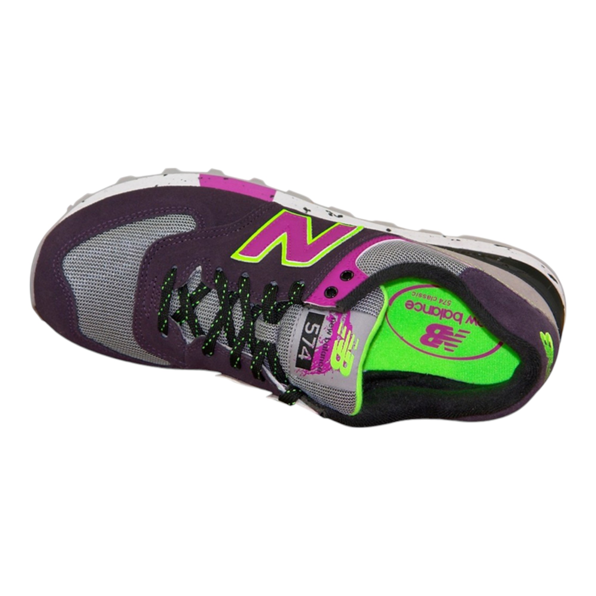 New Balance NB 574 Running Shoes Women's Low-Top Purple/Gray