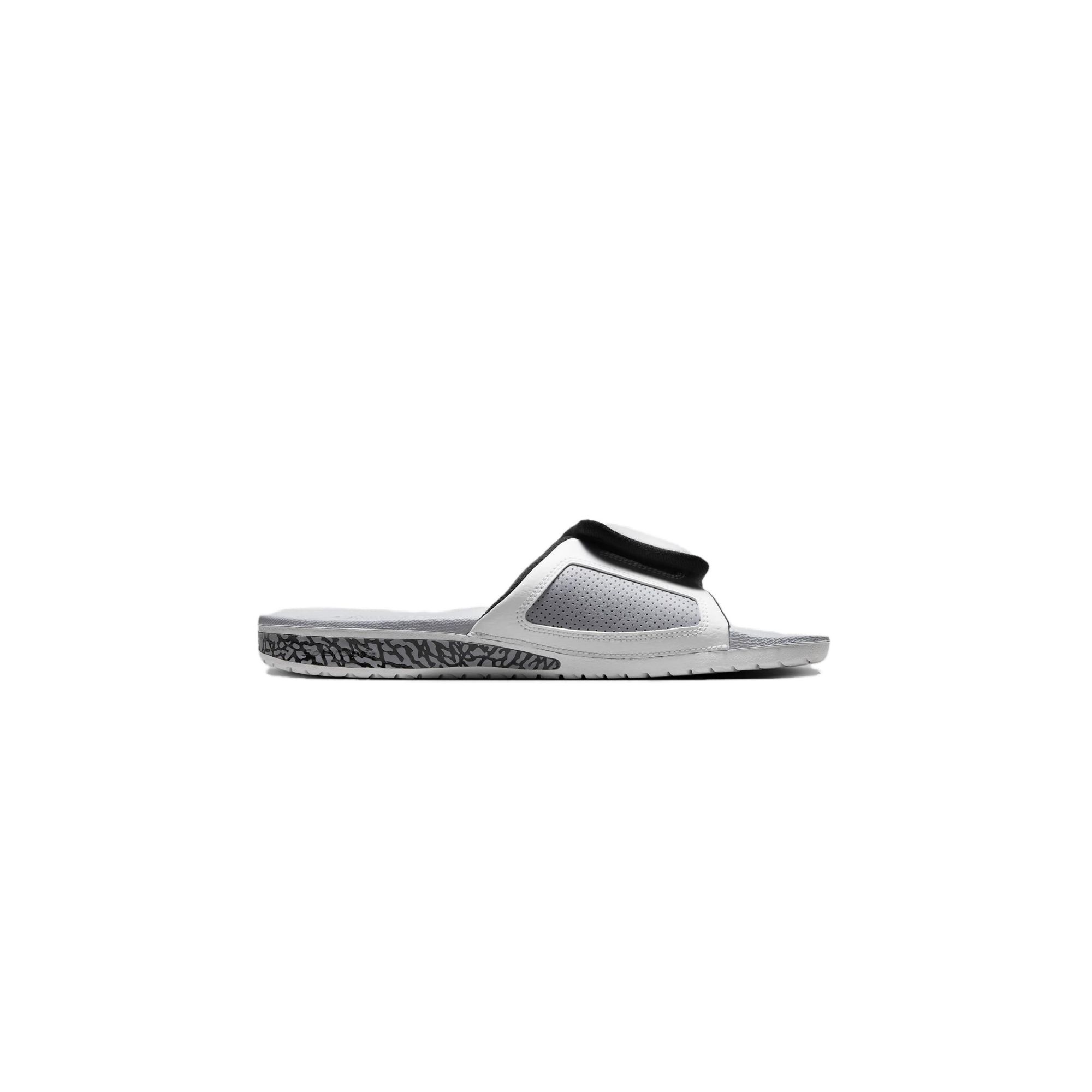 Jordan Hydro 3 Flip-flops Men Top White/cement Gray/black/fire Red