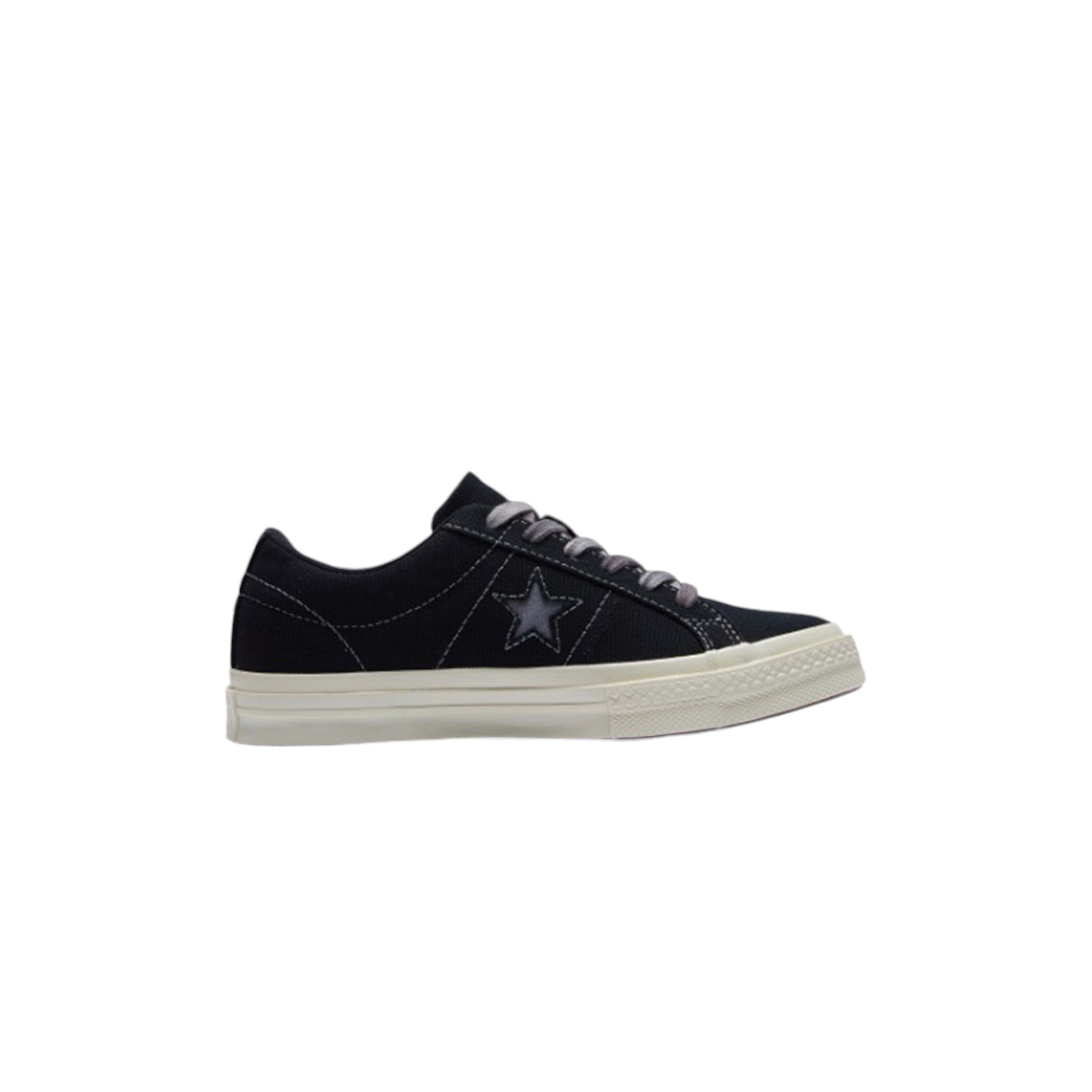 Converse One Star Skateboard Shoes Women's Low-Top Black