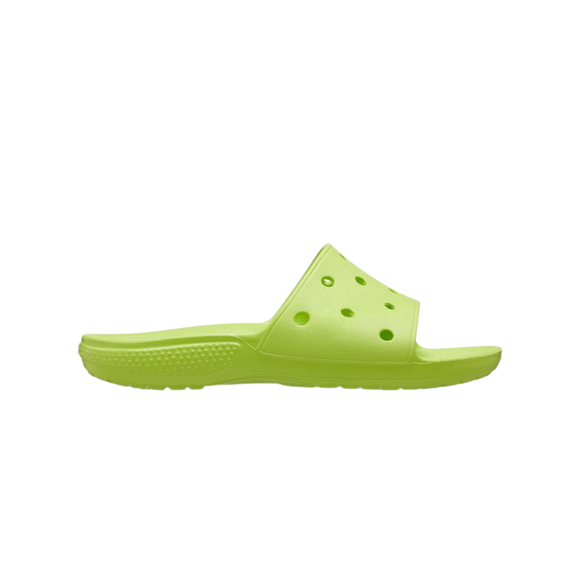 Crocs Slide Slippers Women's Lime Green