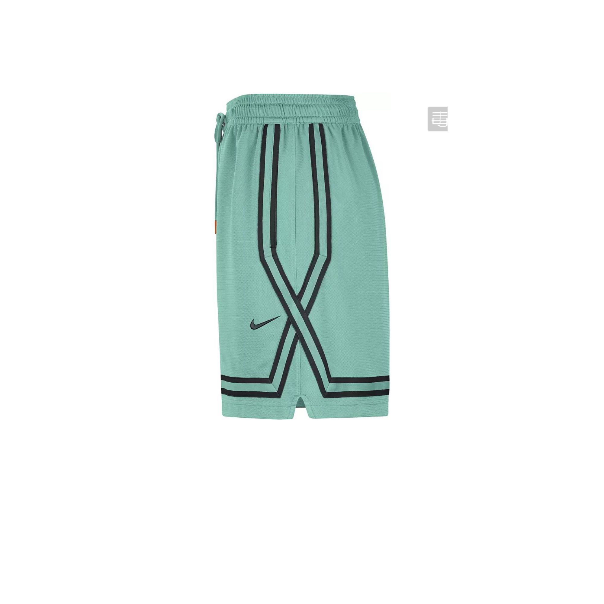 Nike Dri-Fit Wnba Striped Colorblock Quick-Dry Shorts 'Mint Green'