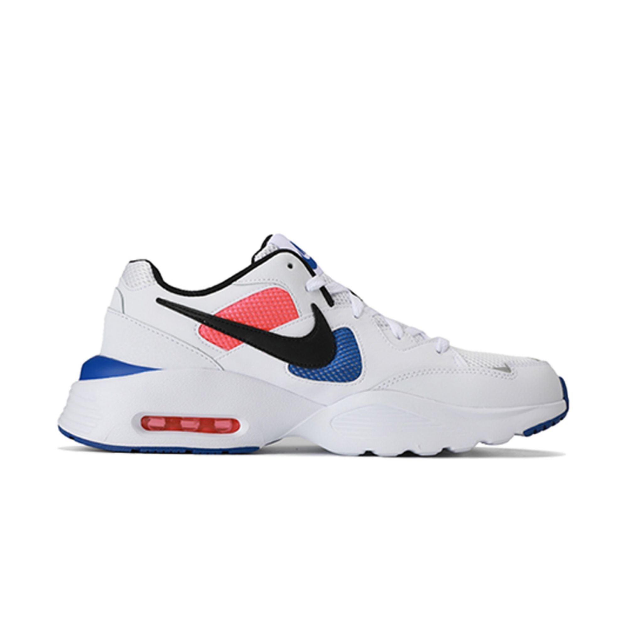 Nike Air Max Fusion Running Shoes Men Low-Top White/Blue Red