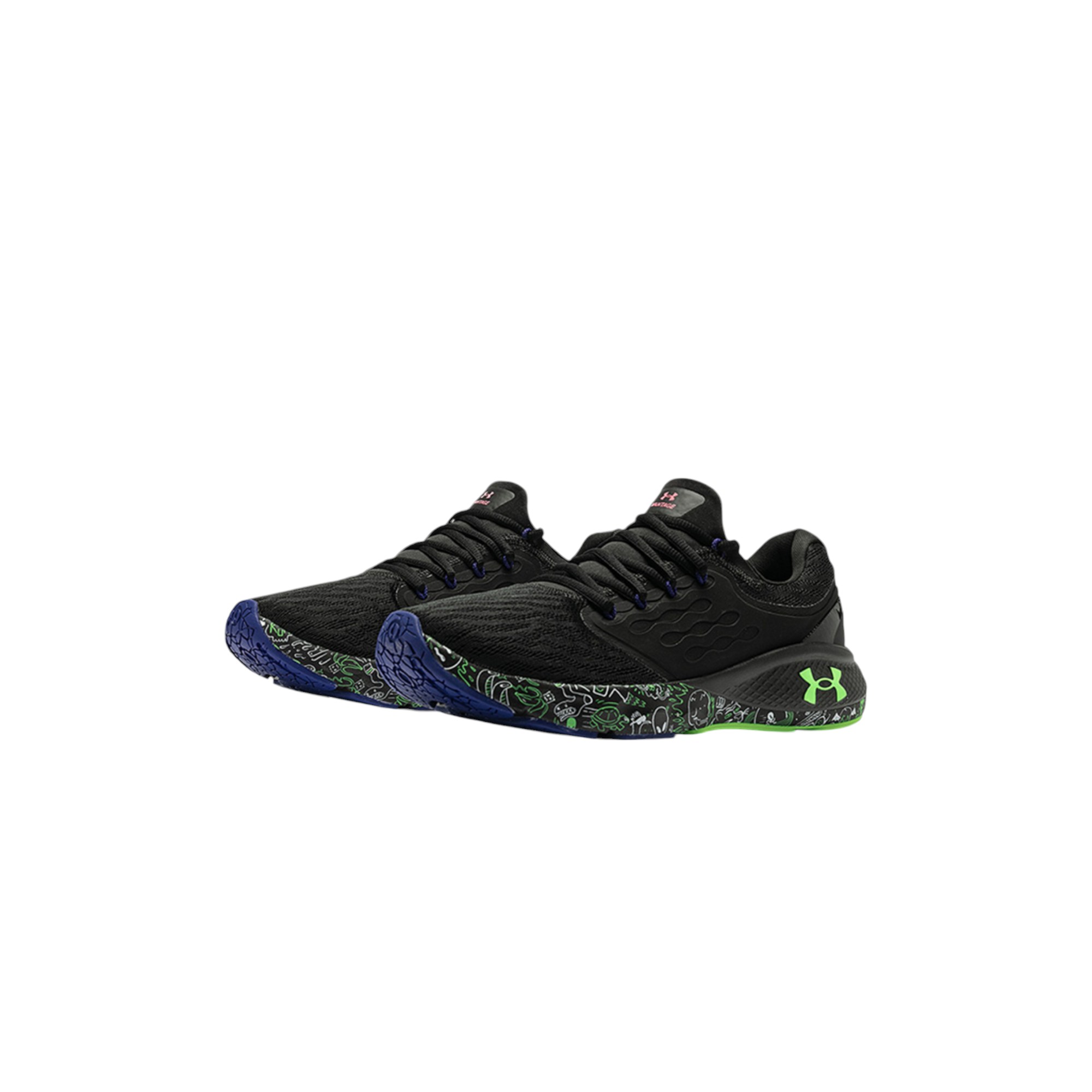 Under Armour Charged Vantage 1 Running Shoes Men Low-Top Black