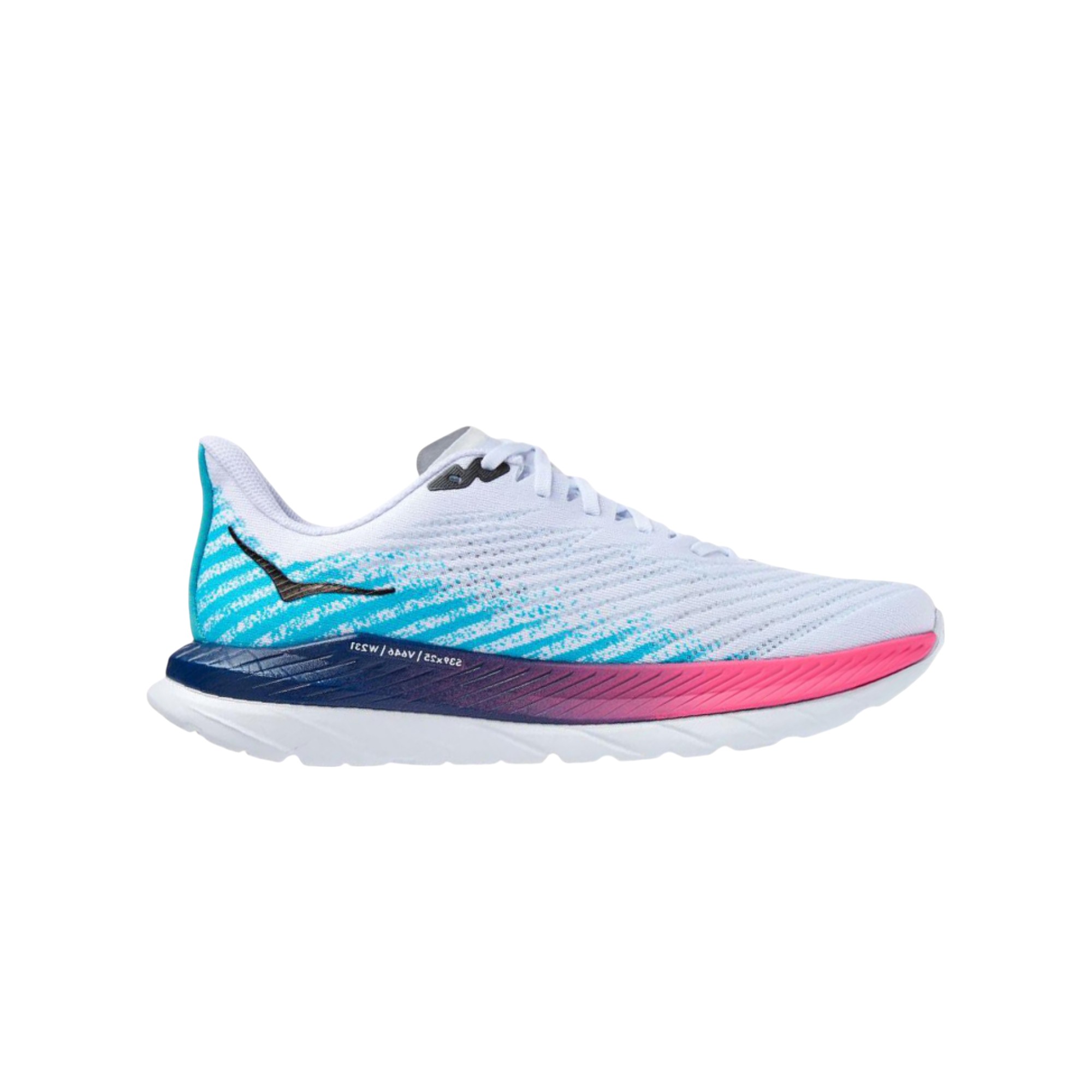 HOKA ONE ONE Mach 5 Running Shoes Women's Low-Top White/Blue