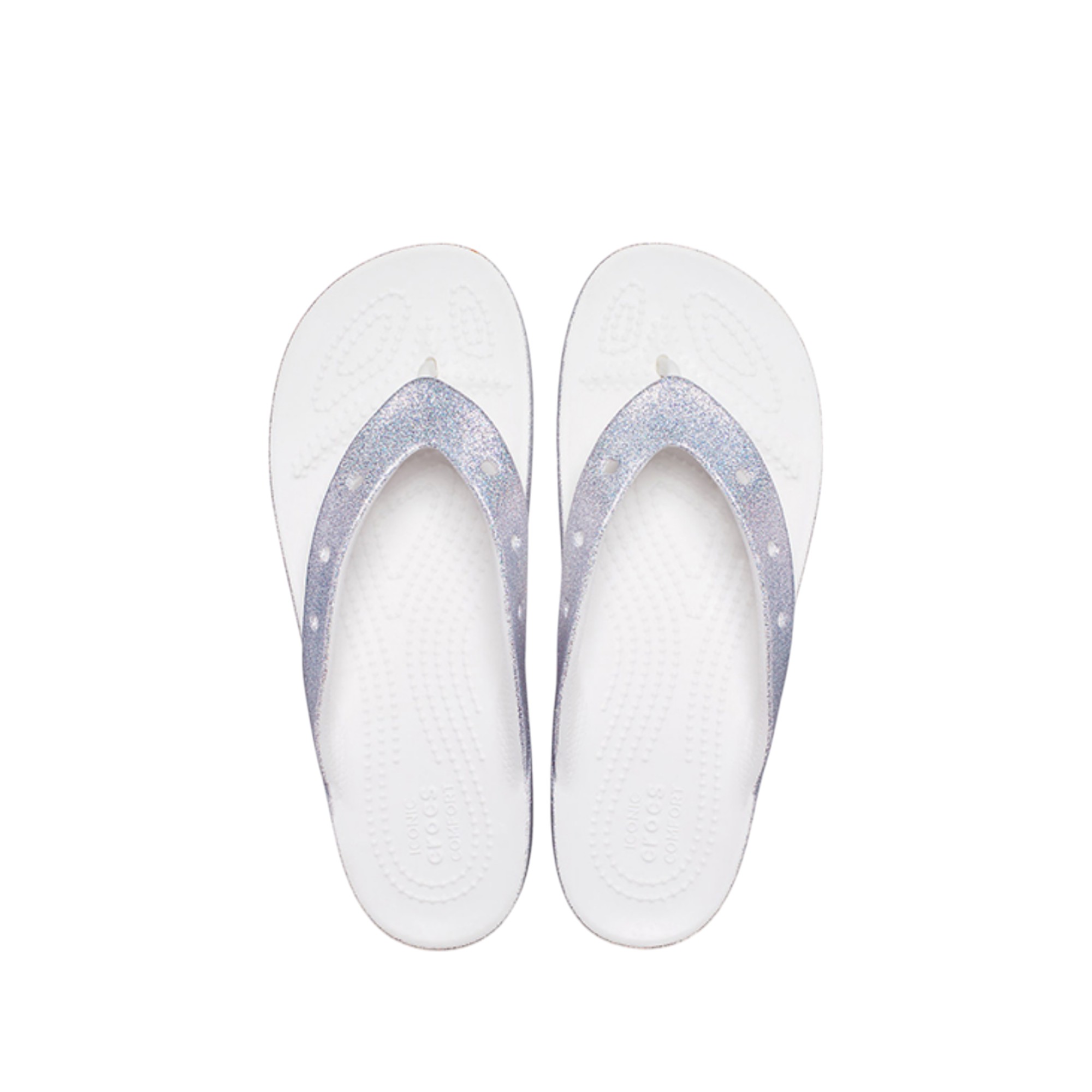 Crocs Slide Slippers Women's White