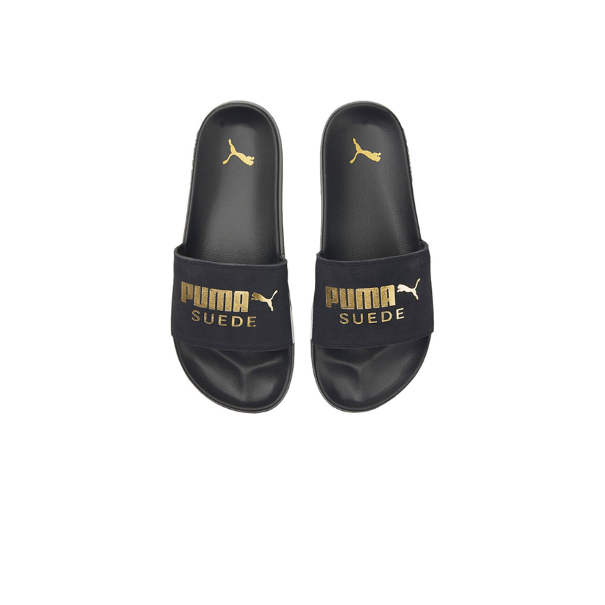 Puma Leadcat 2.0 Suede Classic Slide 'Black'