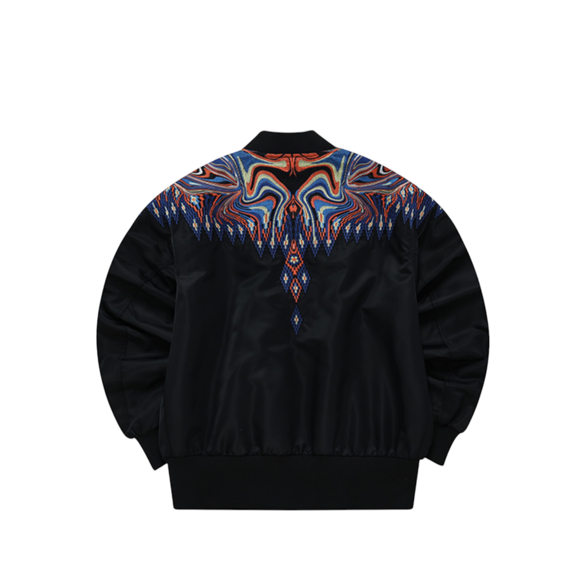 Marcelo Burlon X FILA FUSION Jackets Men Pitch Black