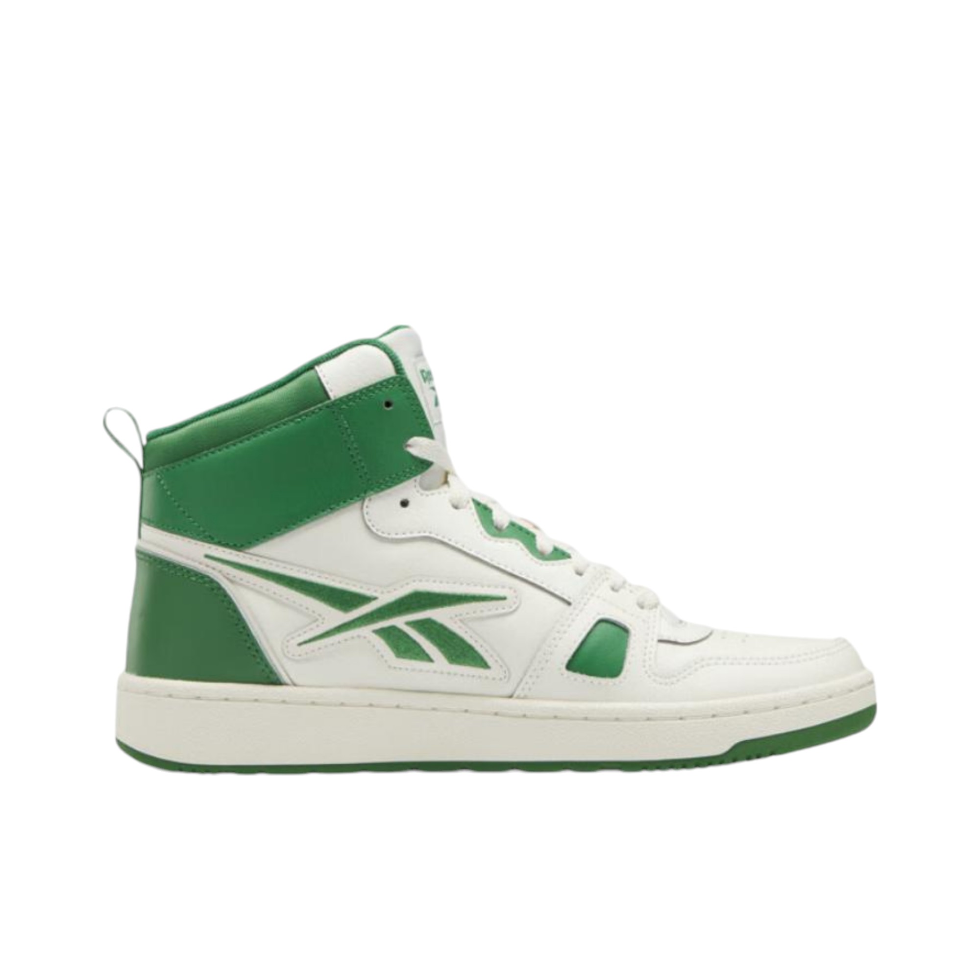 Reebok Resonator Vintage Basketball Shoes Unisex Mid-Top White/Green