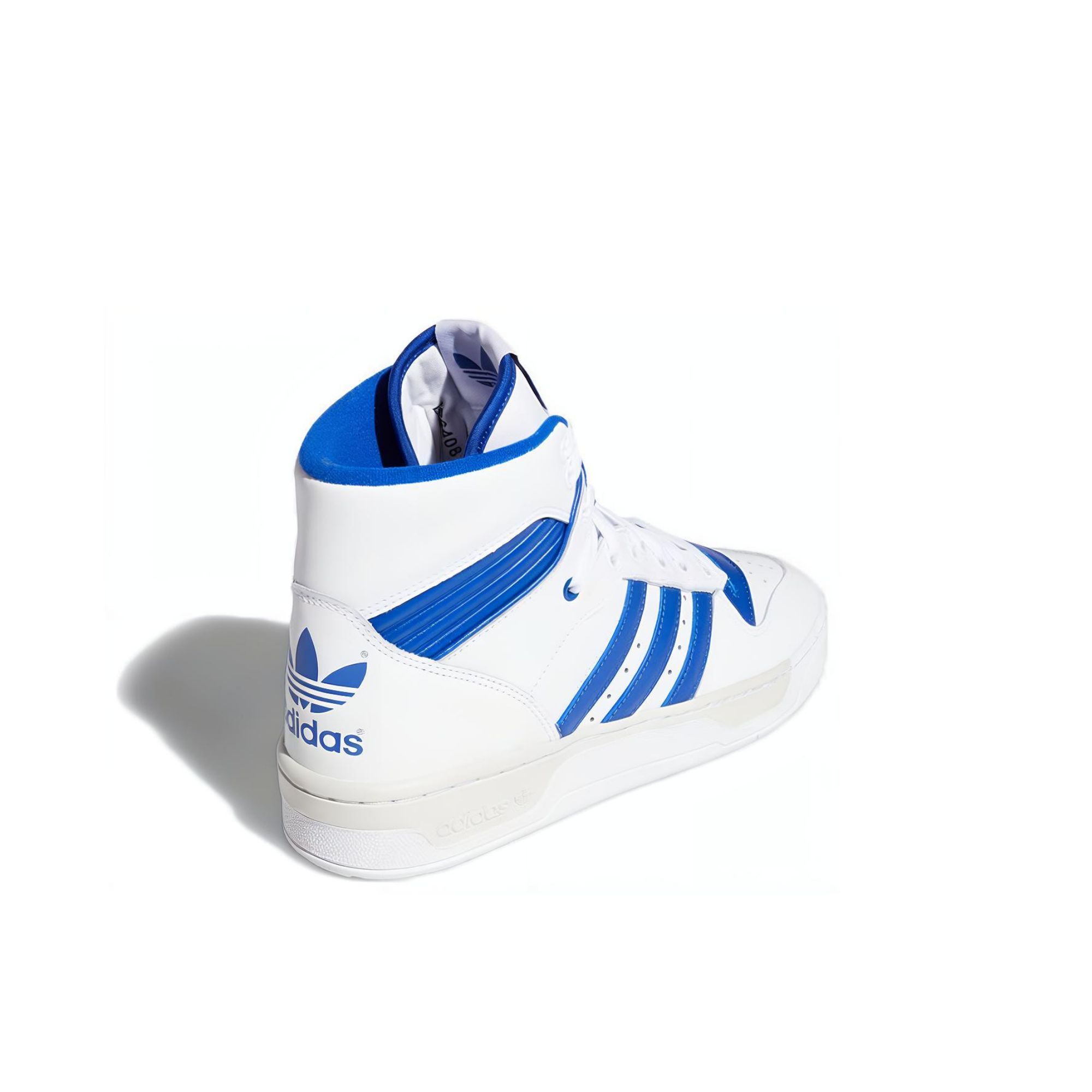 Adidas Originals Rivalry Skateboard Shoes Unisex High-Top White/Blue