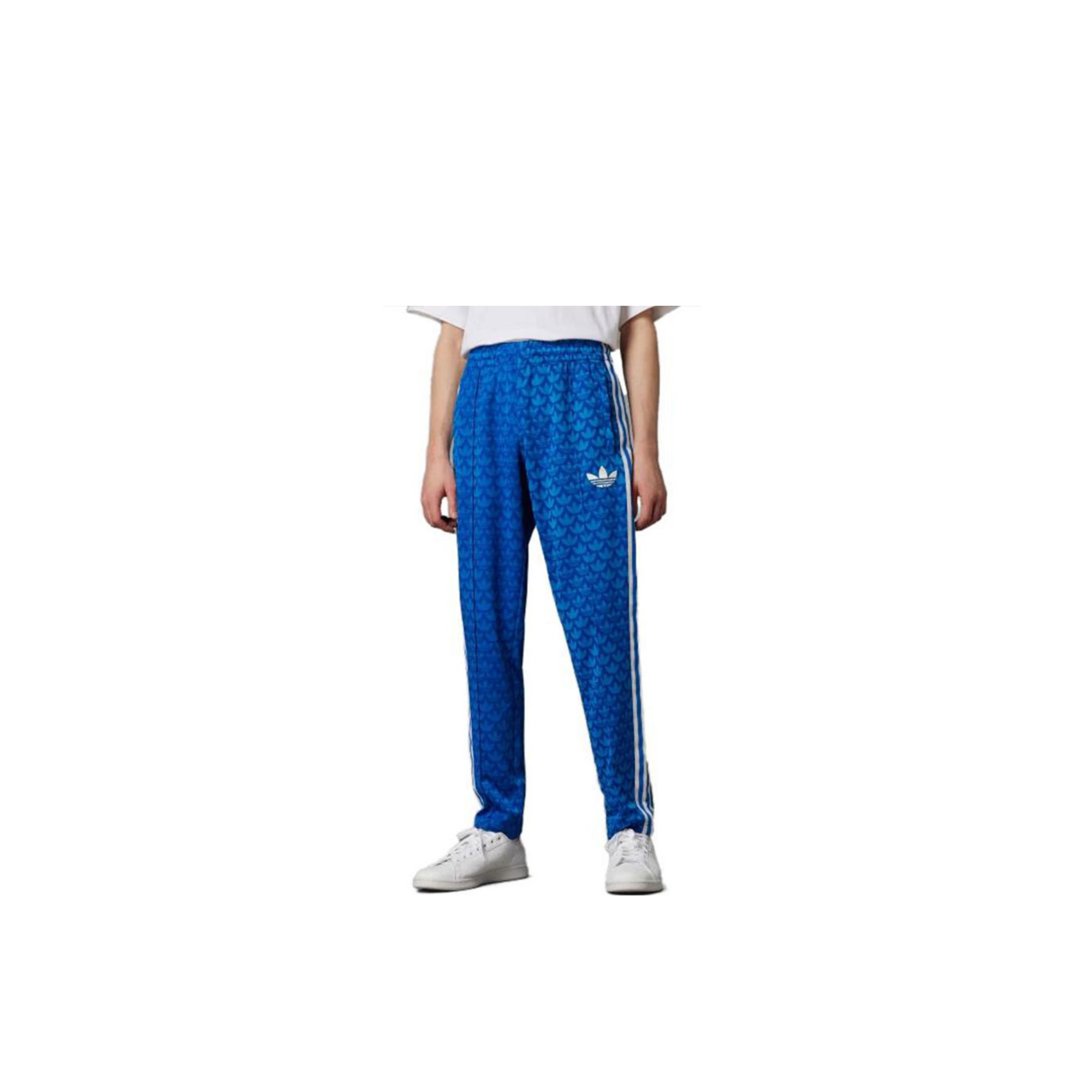 adidas originals Adicolor 70s Monogram Track Pants Blue