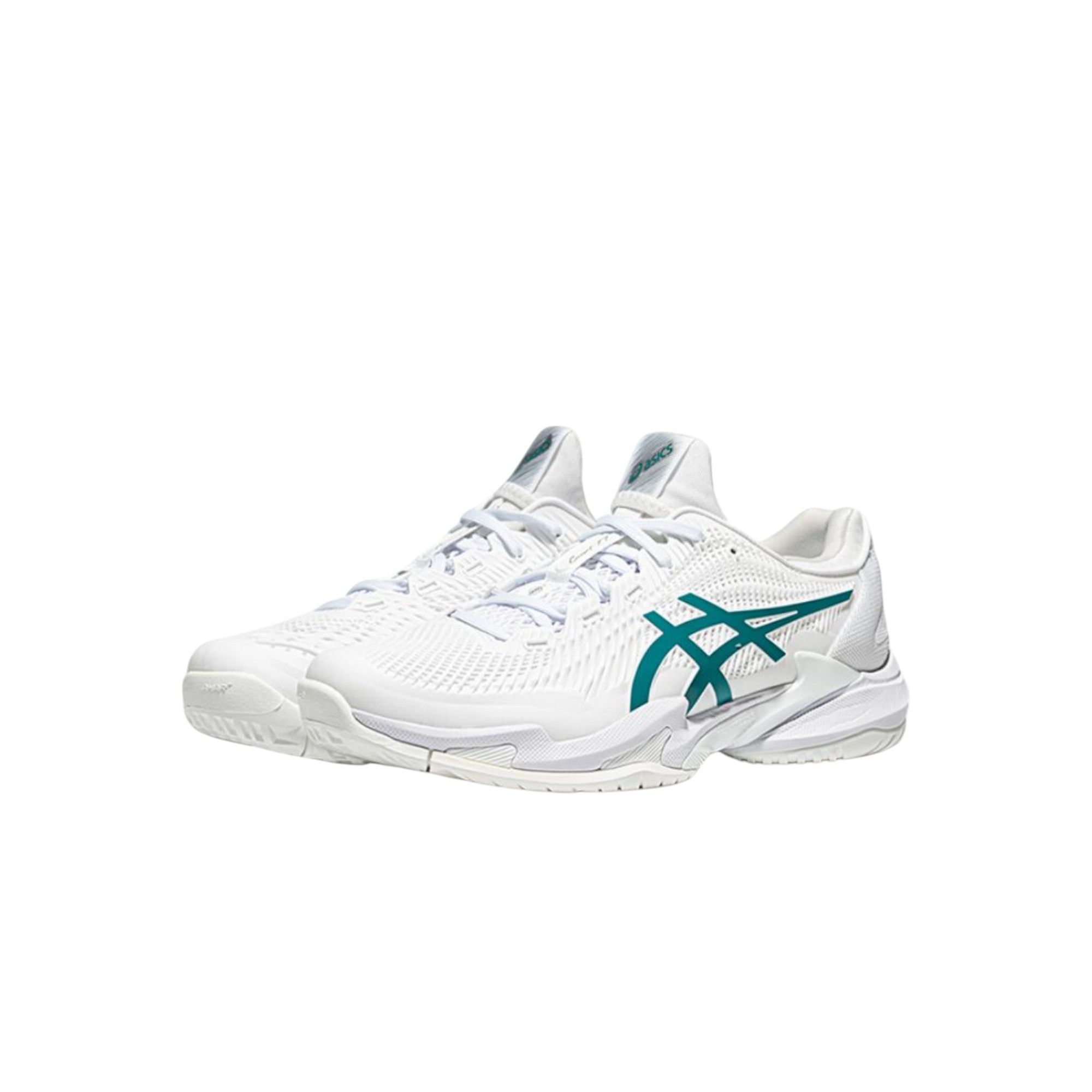 Asics Court FF 3 Novak Tennis Shoes Men Low-Top White/Green