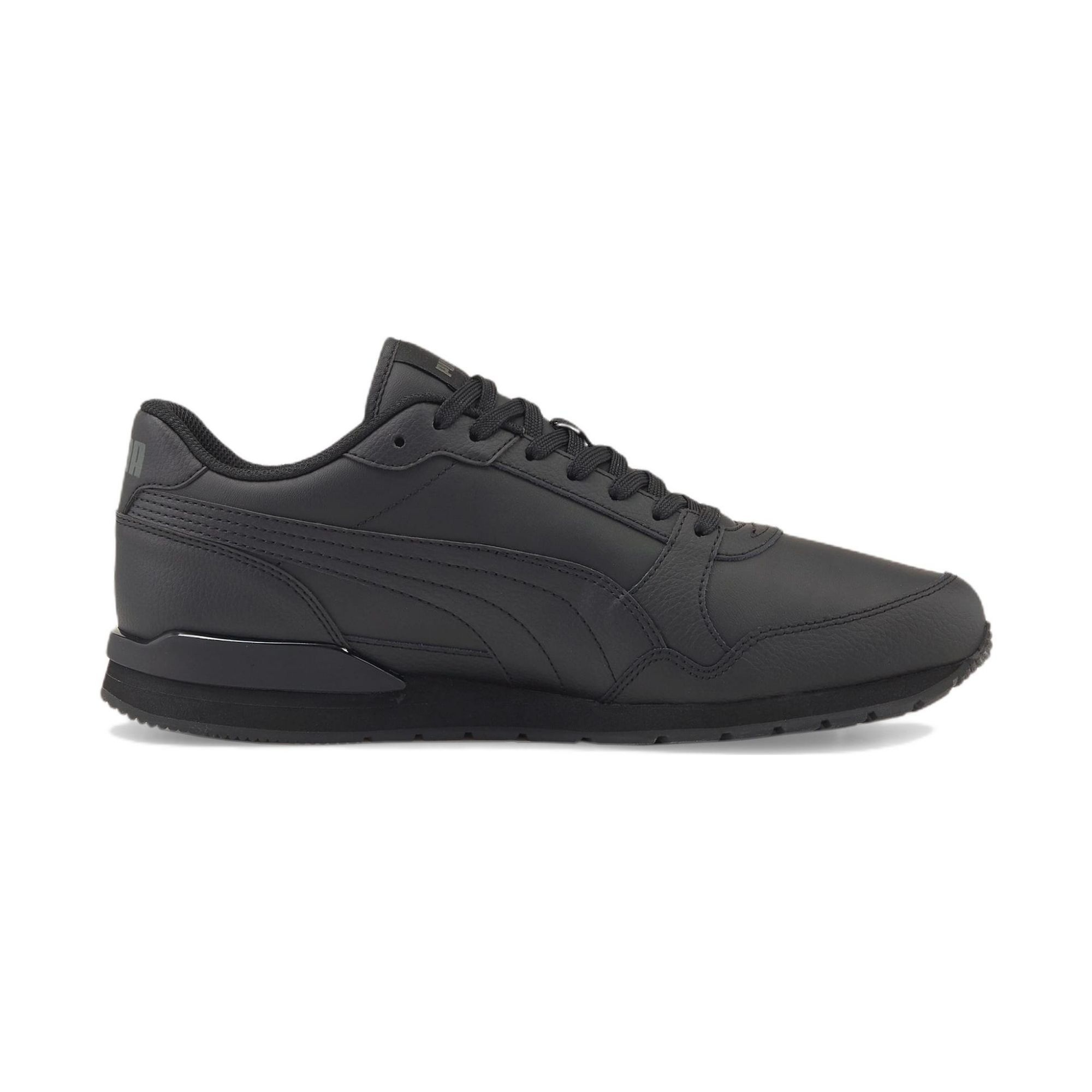 Puma ST Runner V3 Leather 'Triple Black'