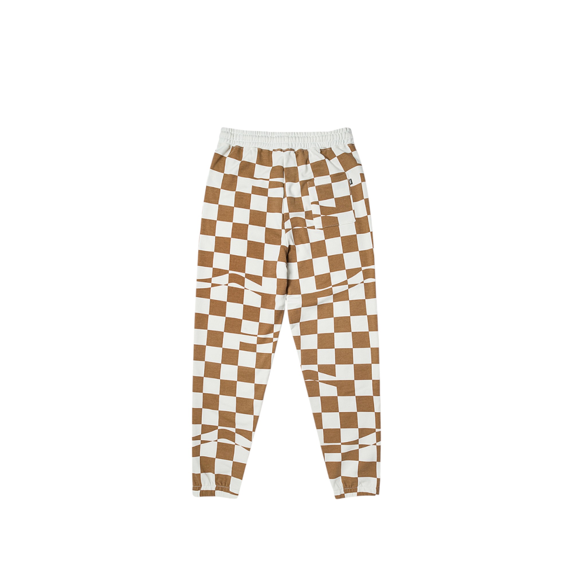 Vans Casual Pants Women's Cocoa Brown Checkered