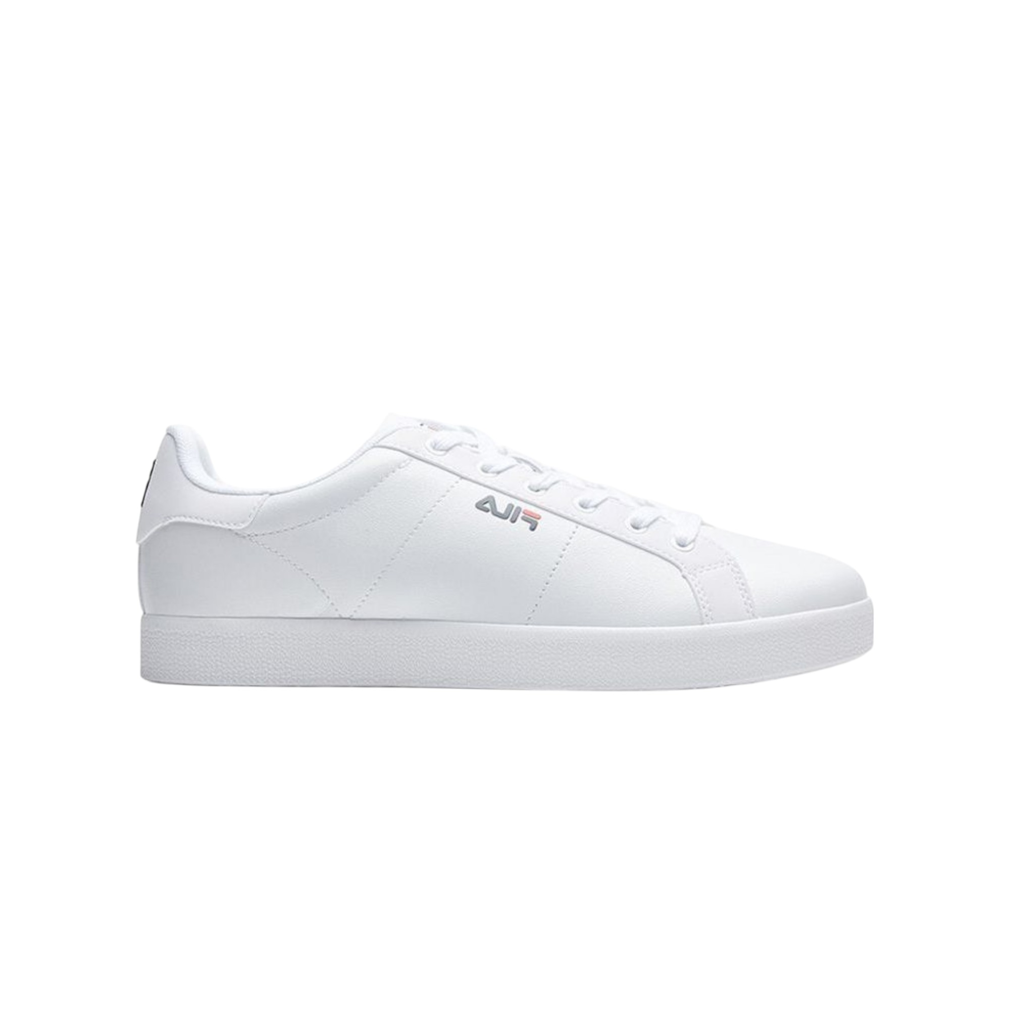 FILA FUSION Triple White Skateboard Shoes Men Low-Top Group White