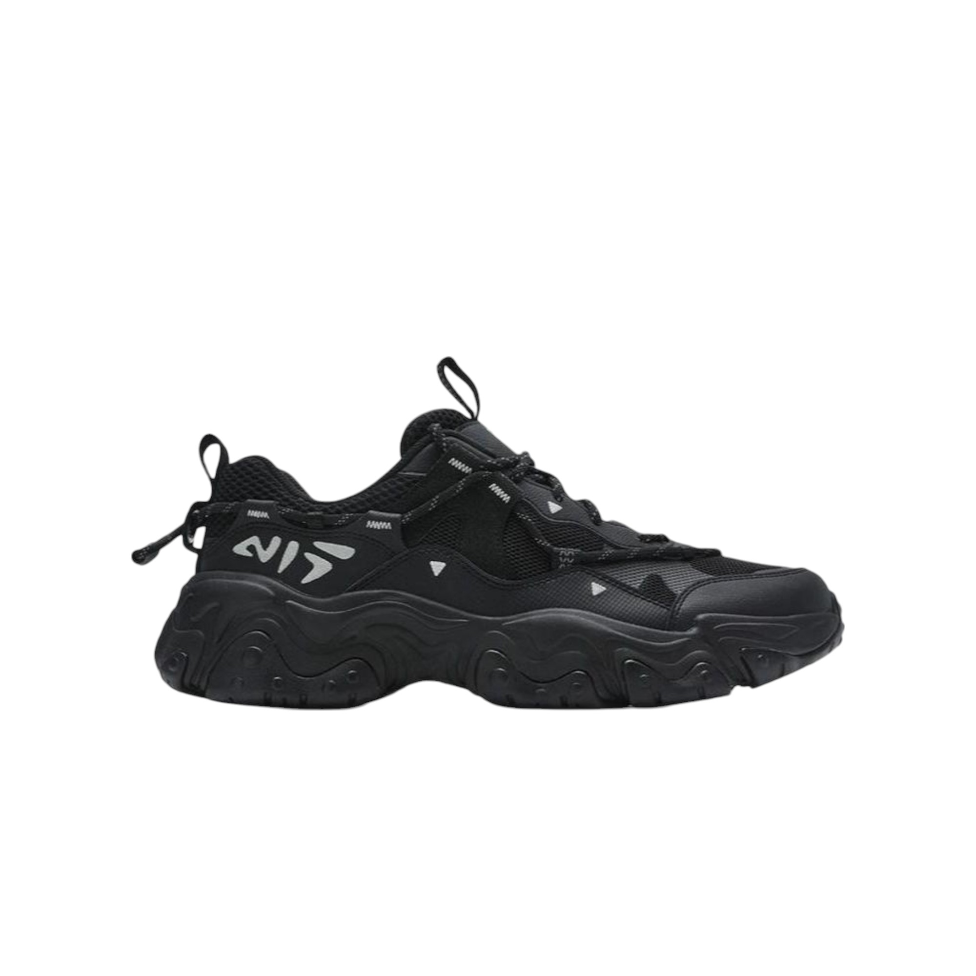 FILA Fluid Casual Shoes Men Low-Top Black