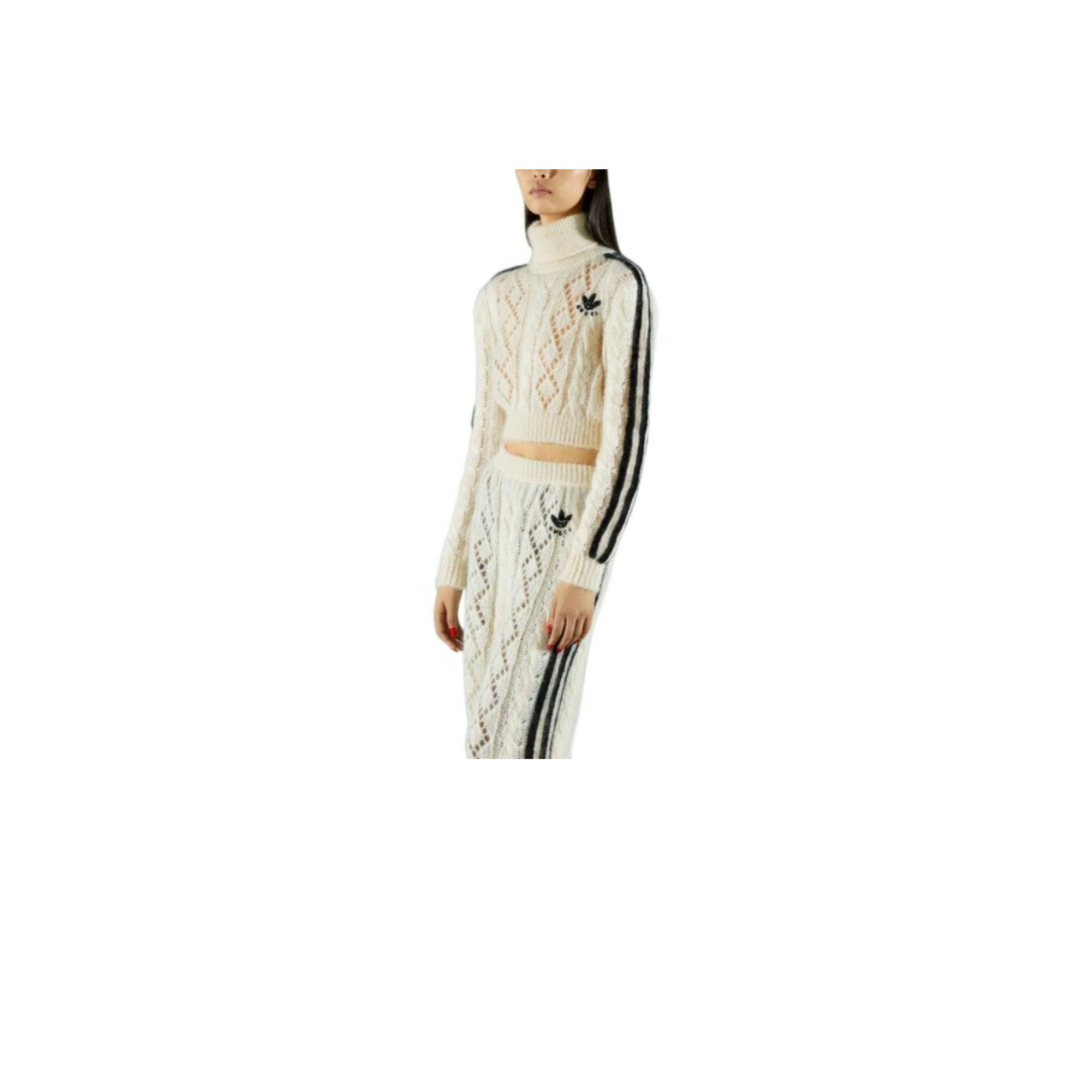 Adidas GUCCI X ADIDAS Sweaters Women's Ivory White