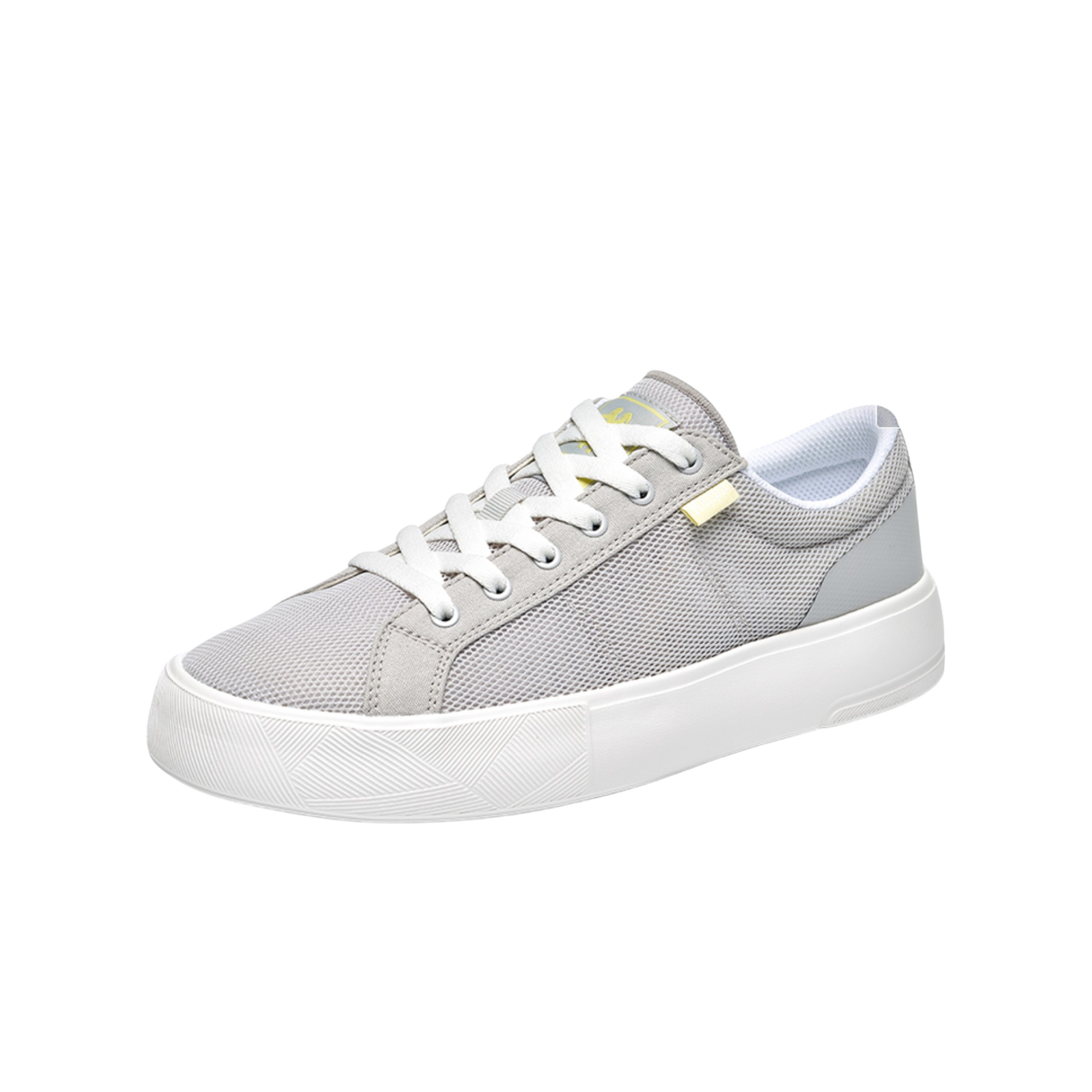 Kappa Skateboard Shoes Men Low-Top White